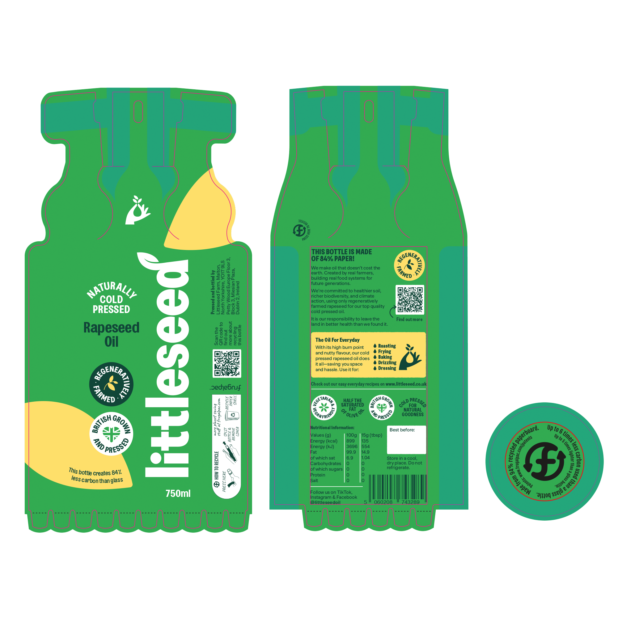 COLD PRESSED RAPESEED OIL