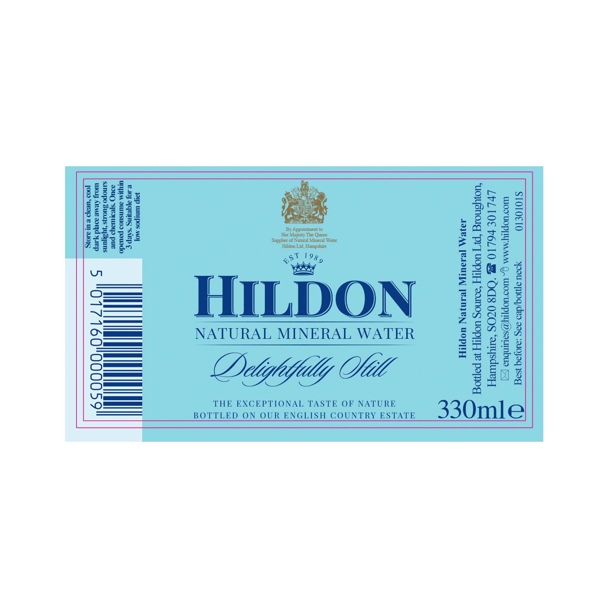 STILL MINERAL WATER GLASS 24X330ML STILL MINERAL WATER GLASS 24X330ML