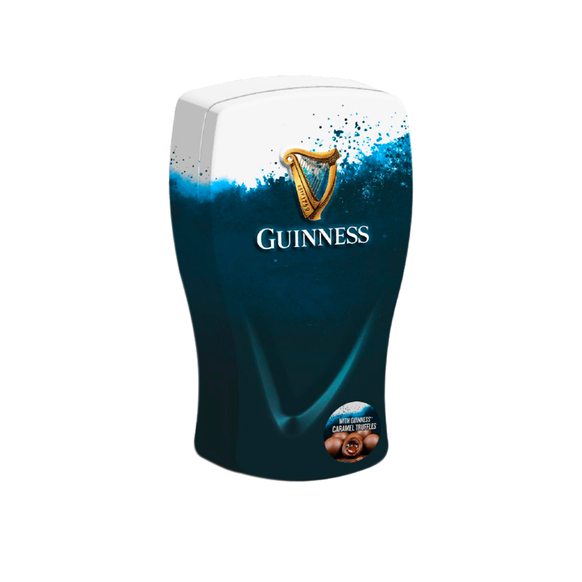 @GUINNESS PINT GLASS TIN 8X210G