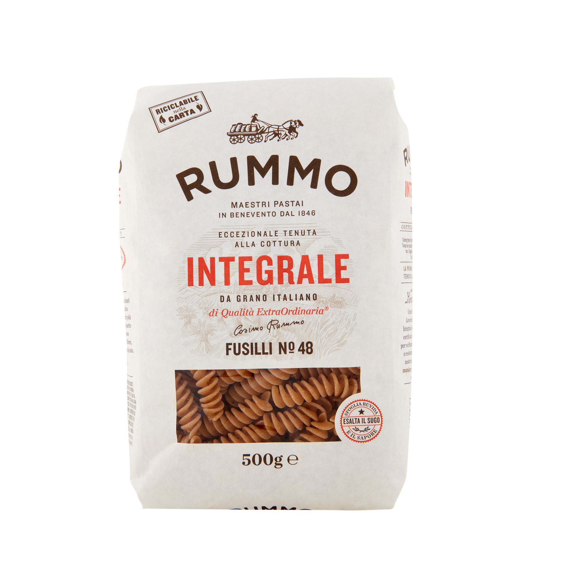 FUSILLI INTEGRALI NO48 16X500G