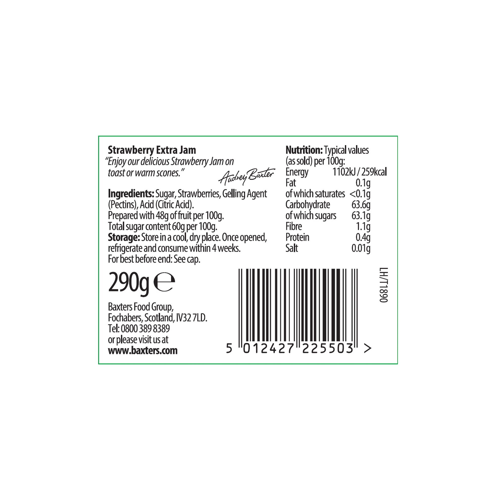 ORIGINAL STRAWBERRY JAM ORIGINAL STRAWBERRY JAM