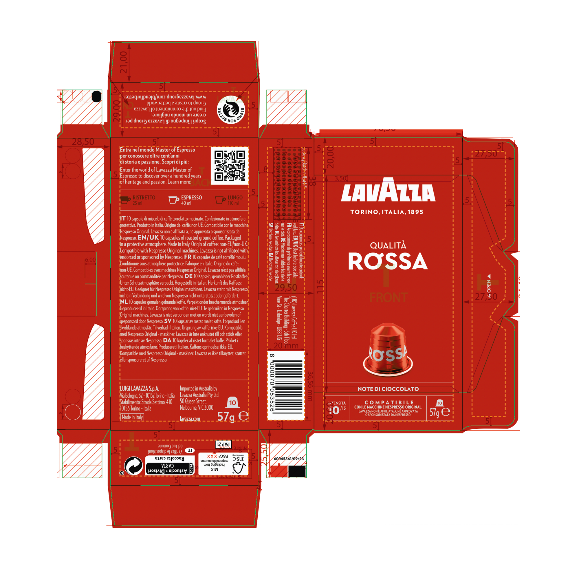 QUALITA ROSSA NESPRESSO CAPULES QUALITA ROSSA NESPRESSO CAPULES