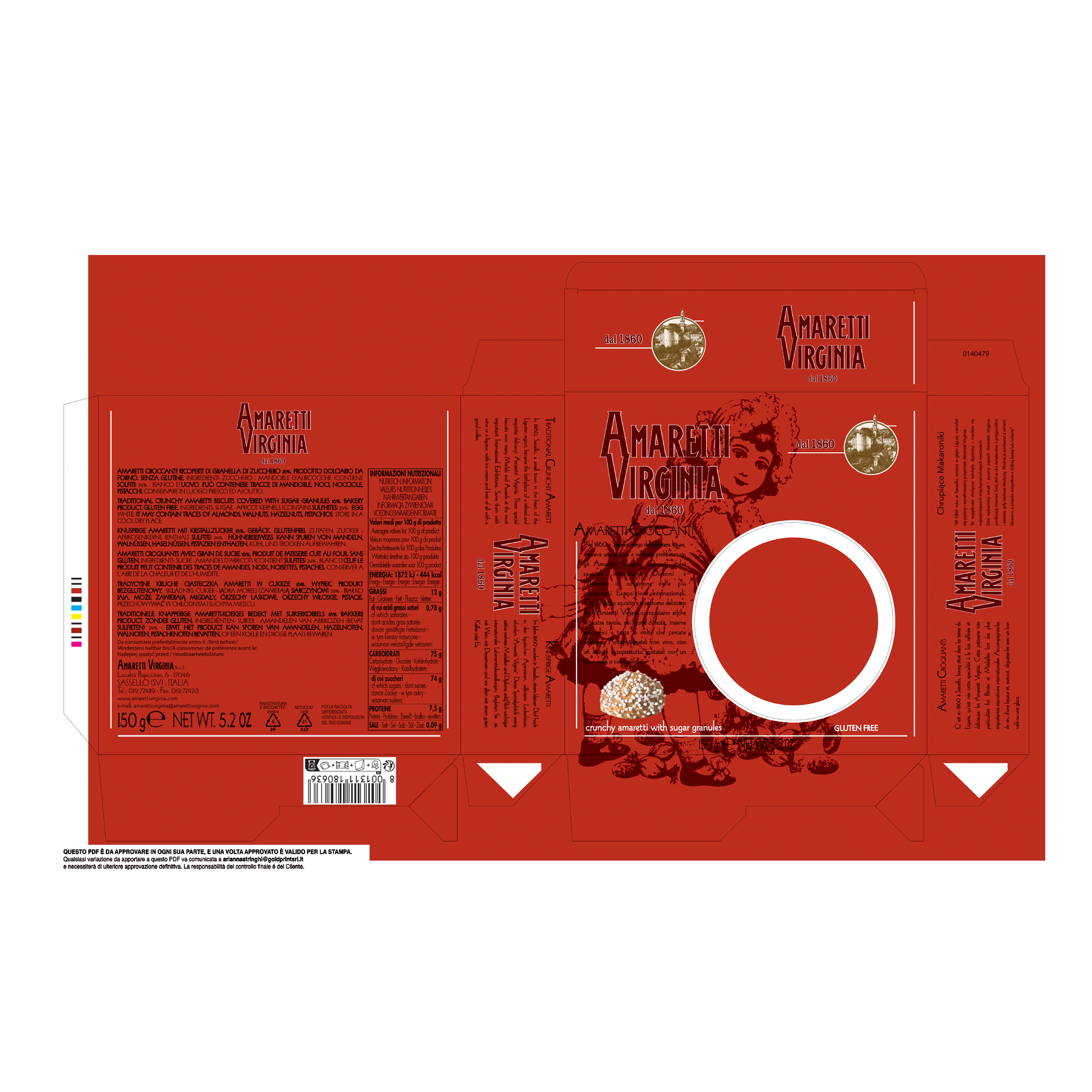 @CRUNCHY AMARETTI WINDOW