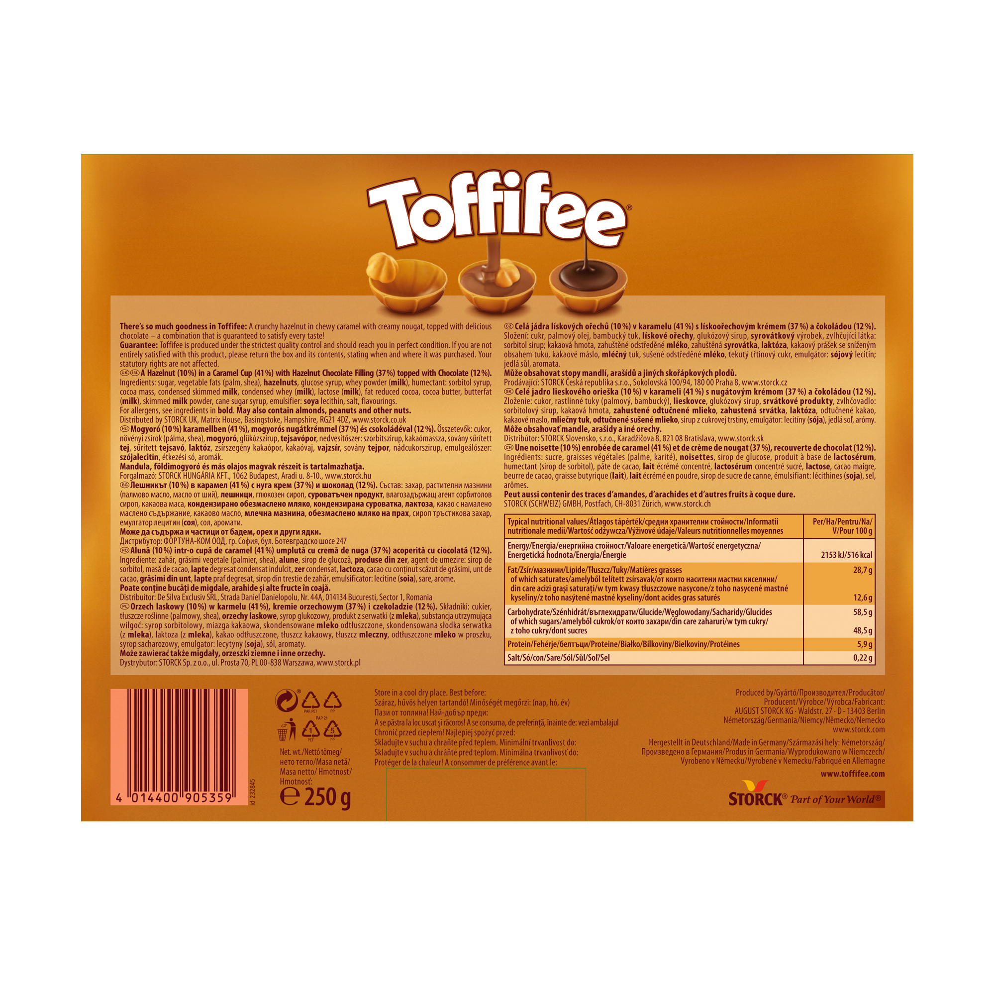 TOFFIFEE 30 PIECE