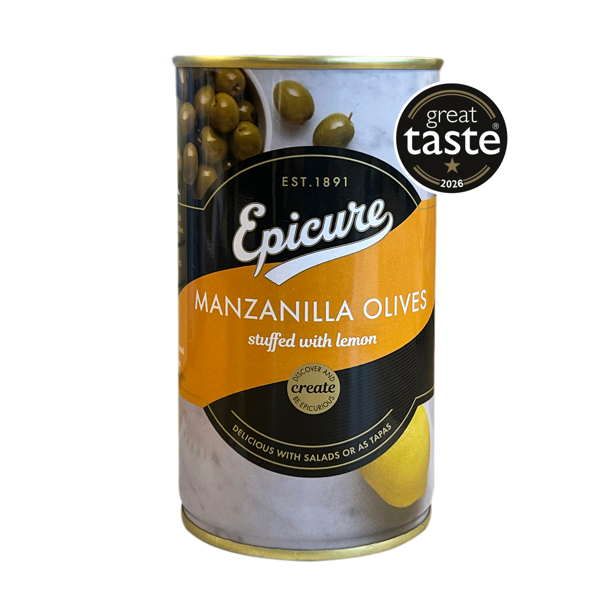 MANZANILLA OLIVES WITH LEMON