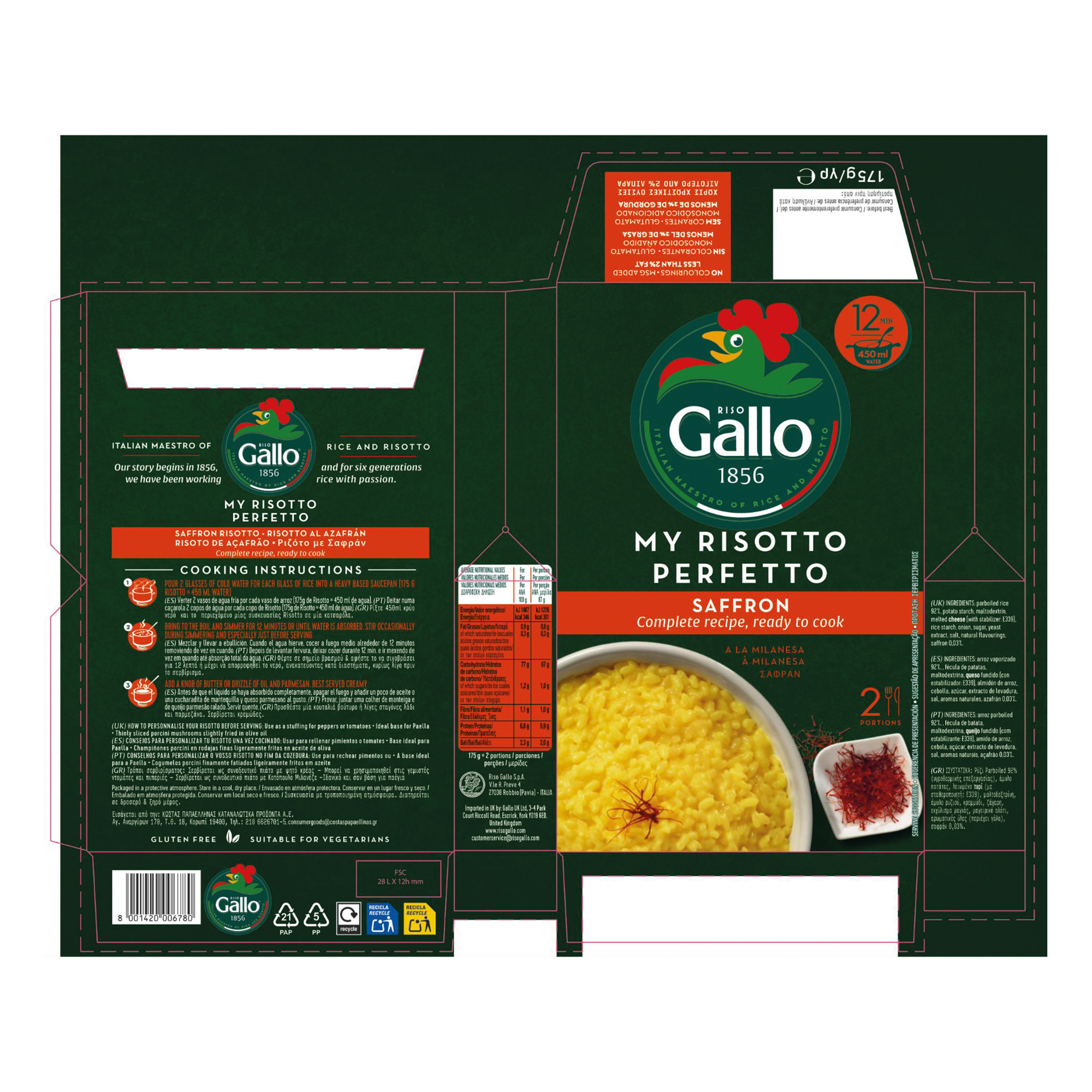 MY PERFETTO RISOTTO SAFFRON