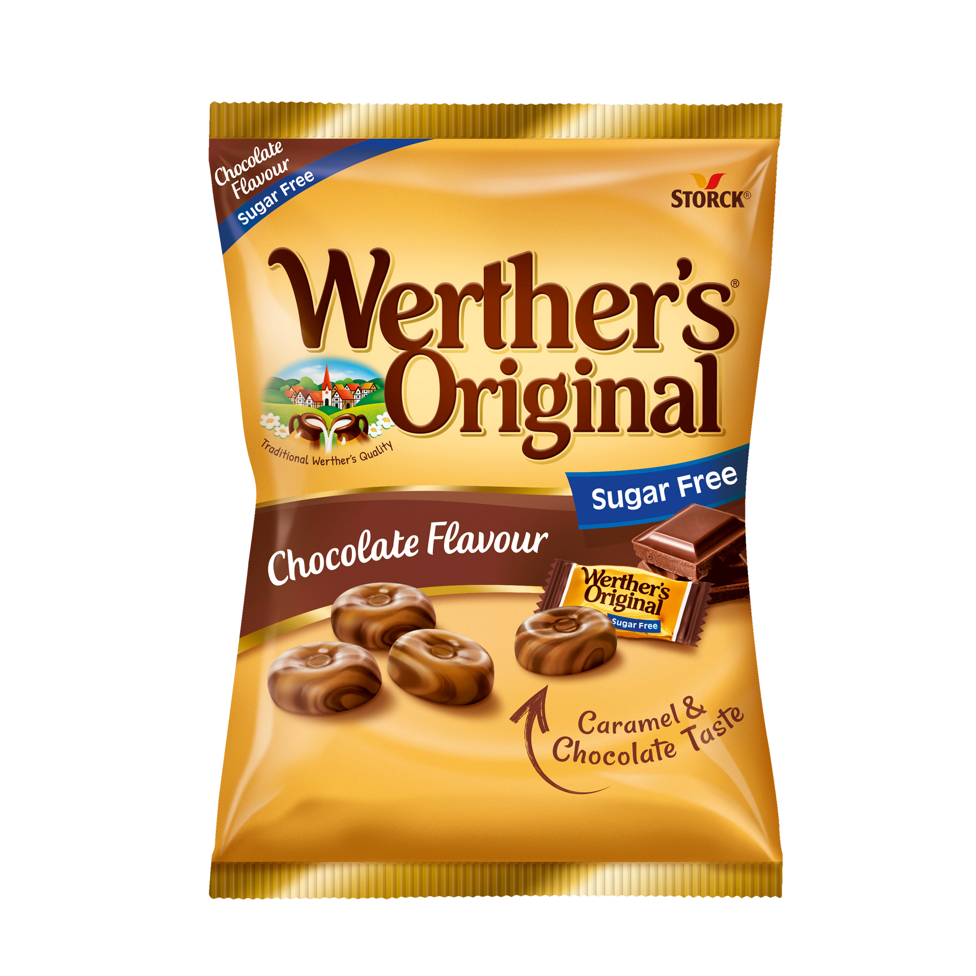 SUGAR FREE CHOCOLATE FLAVOUR BUTTER CANDIES