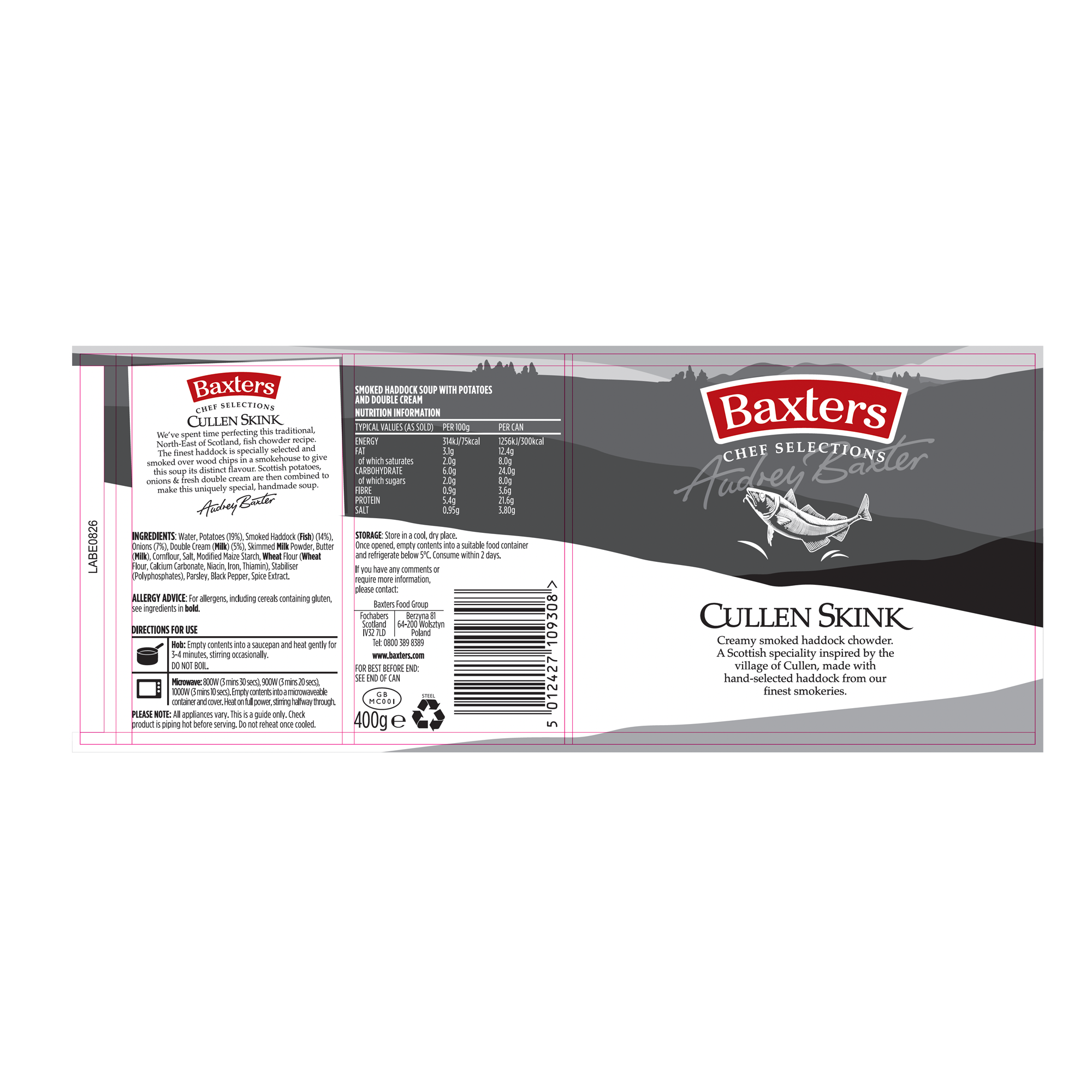 CHEF CULLEN SKINK 6X400G