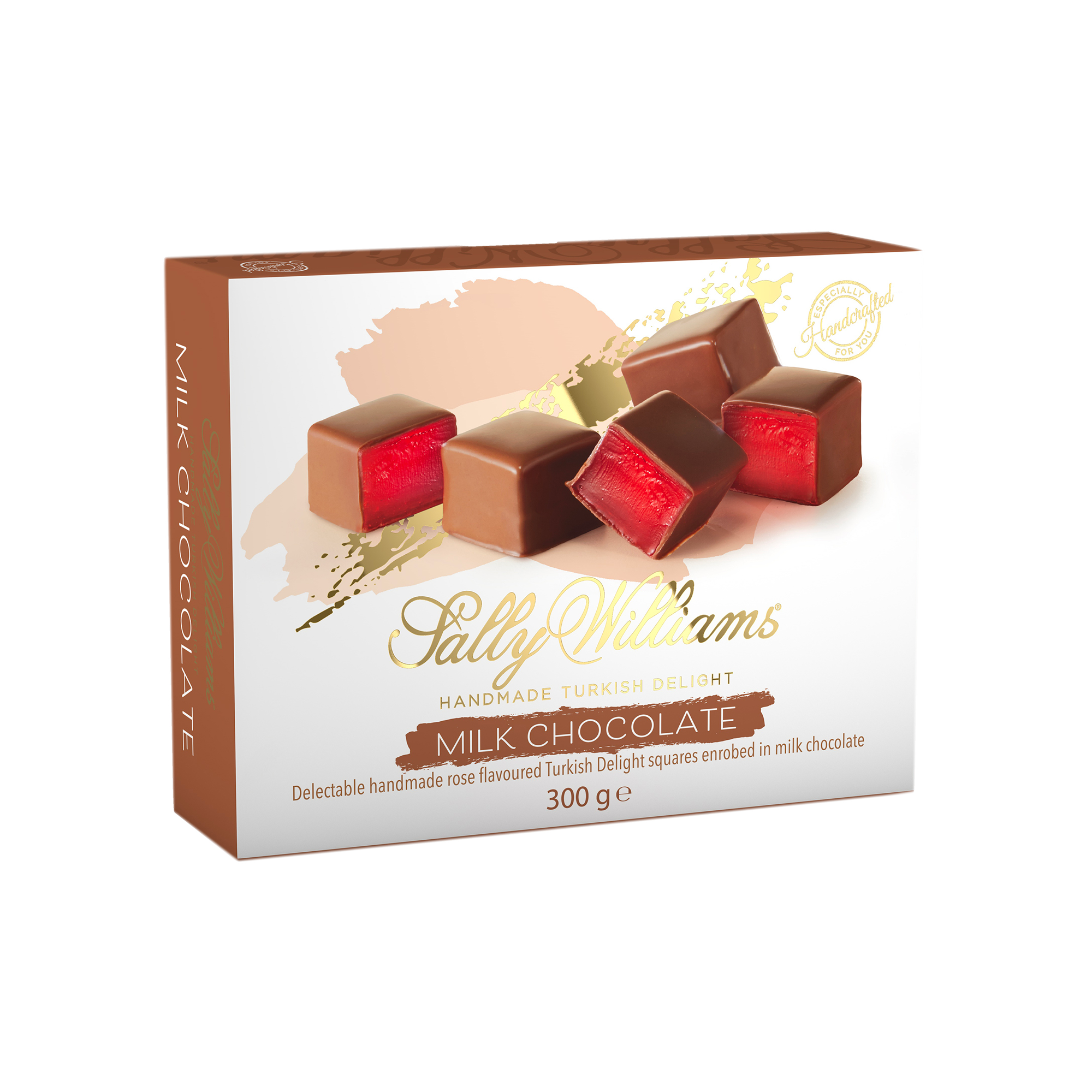 TURKISH DELIGHT COATED MILK CHOC