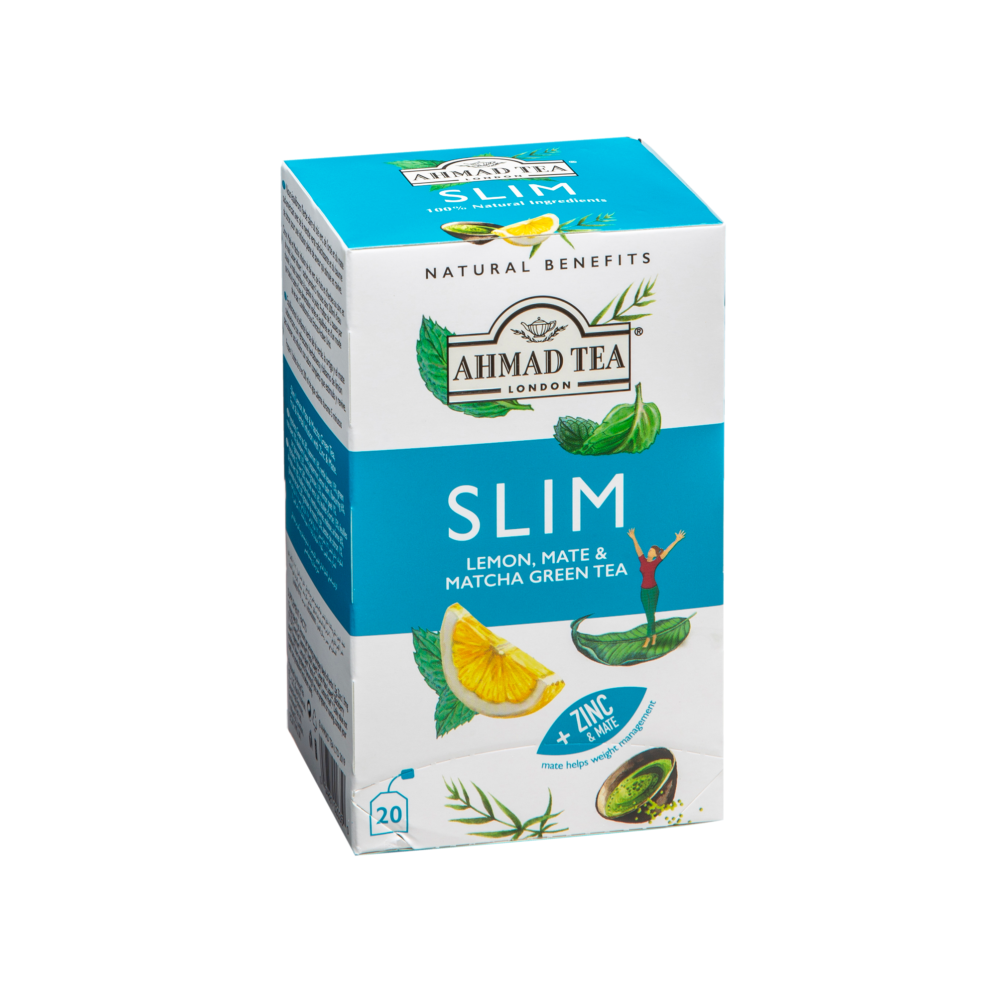 SLIM/LEMON;MATE&MATCHA GREEN T/BAGS