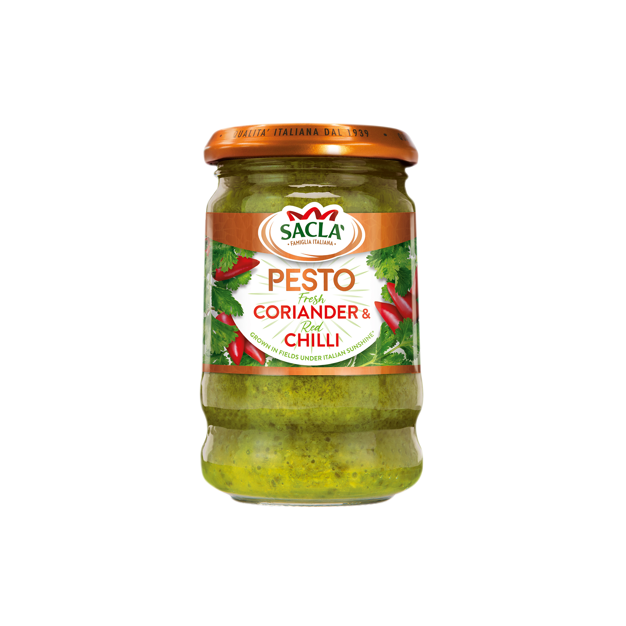 * CORIANDER & CHILLI PESTO 6X190G