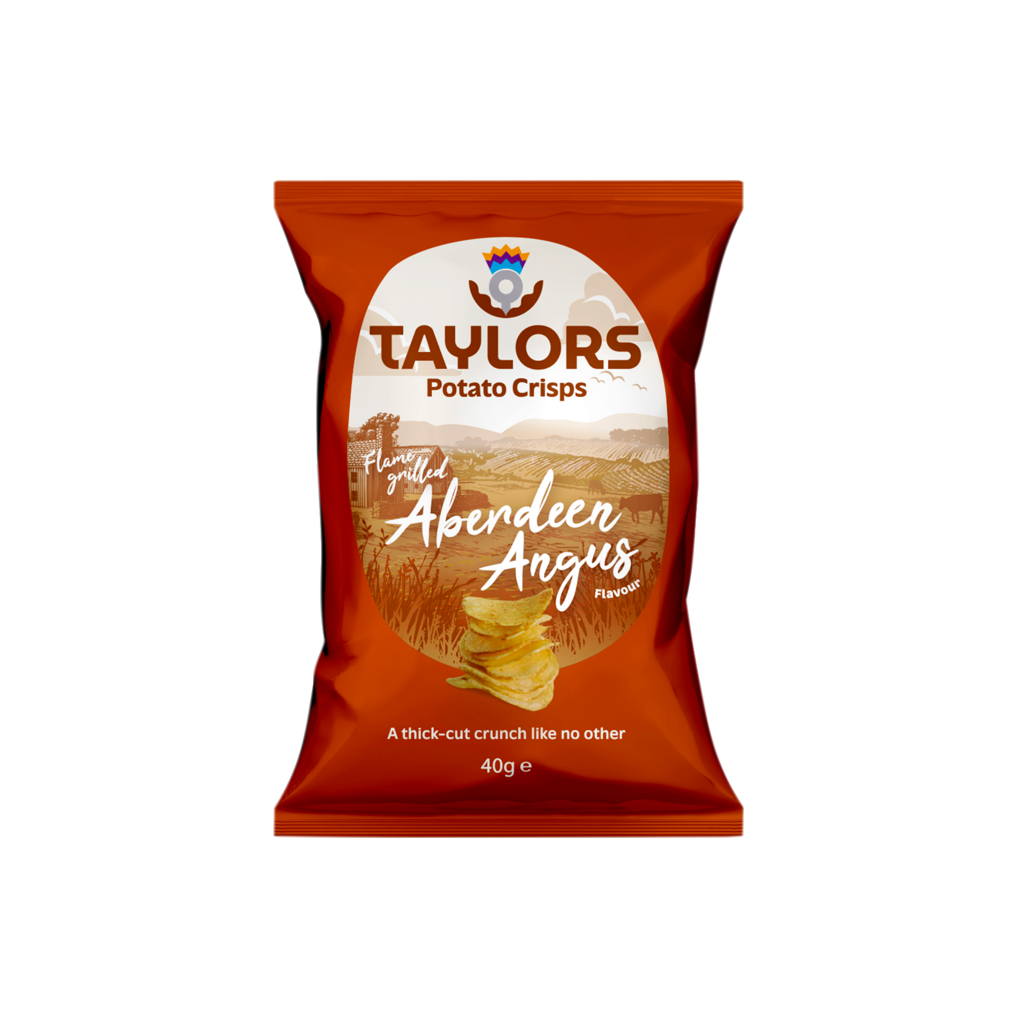 ABERDEEN ANGUS CRISPS 24X40G ABERDEEN ANGUS CRISPS 24X40G