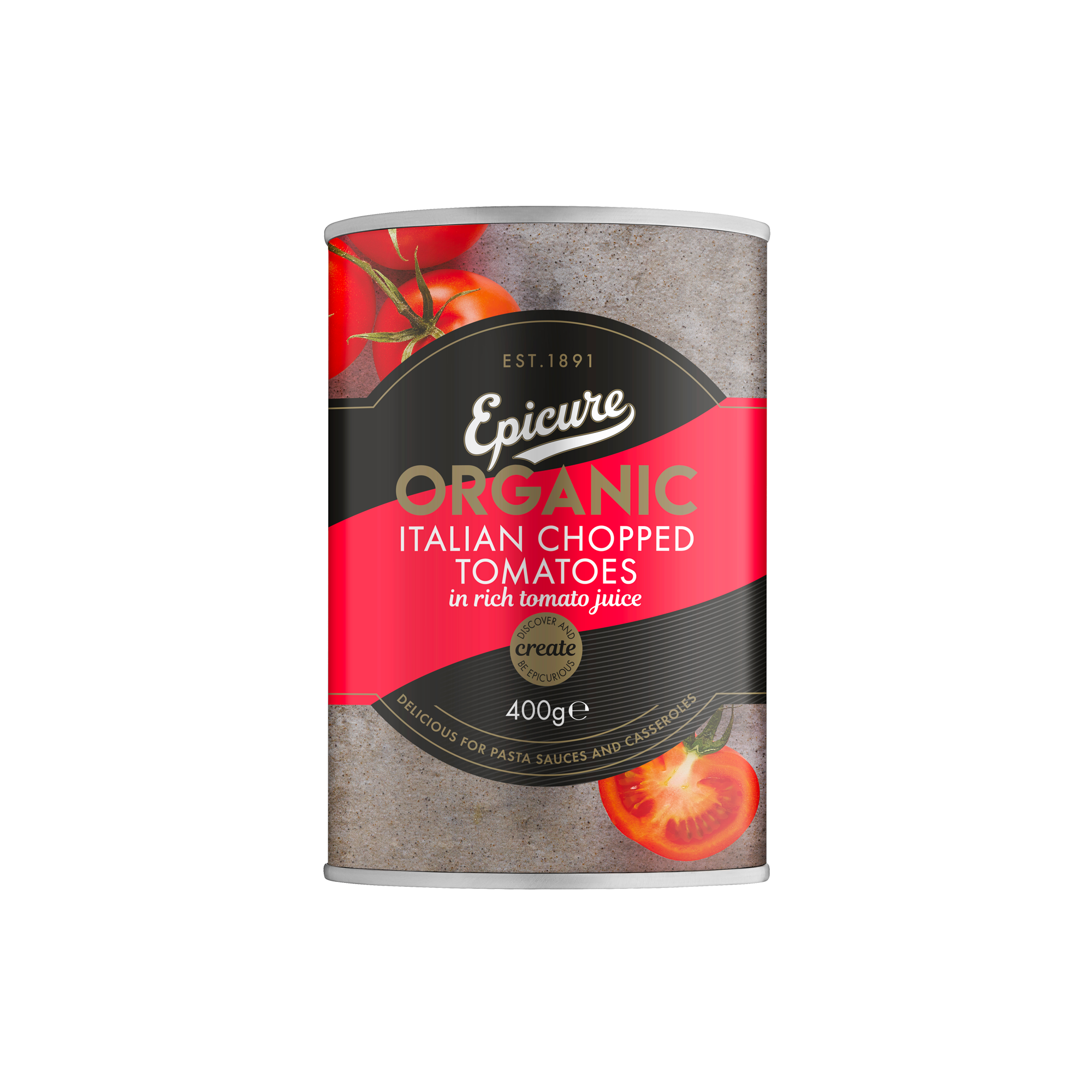 ORG CHOPPED ITALIAN TOMATOES 400G ORG CHOPPED ITALIAN TOMATOES 400G