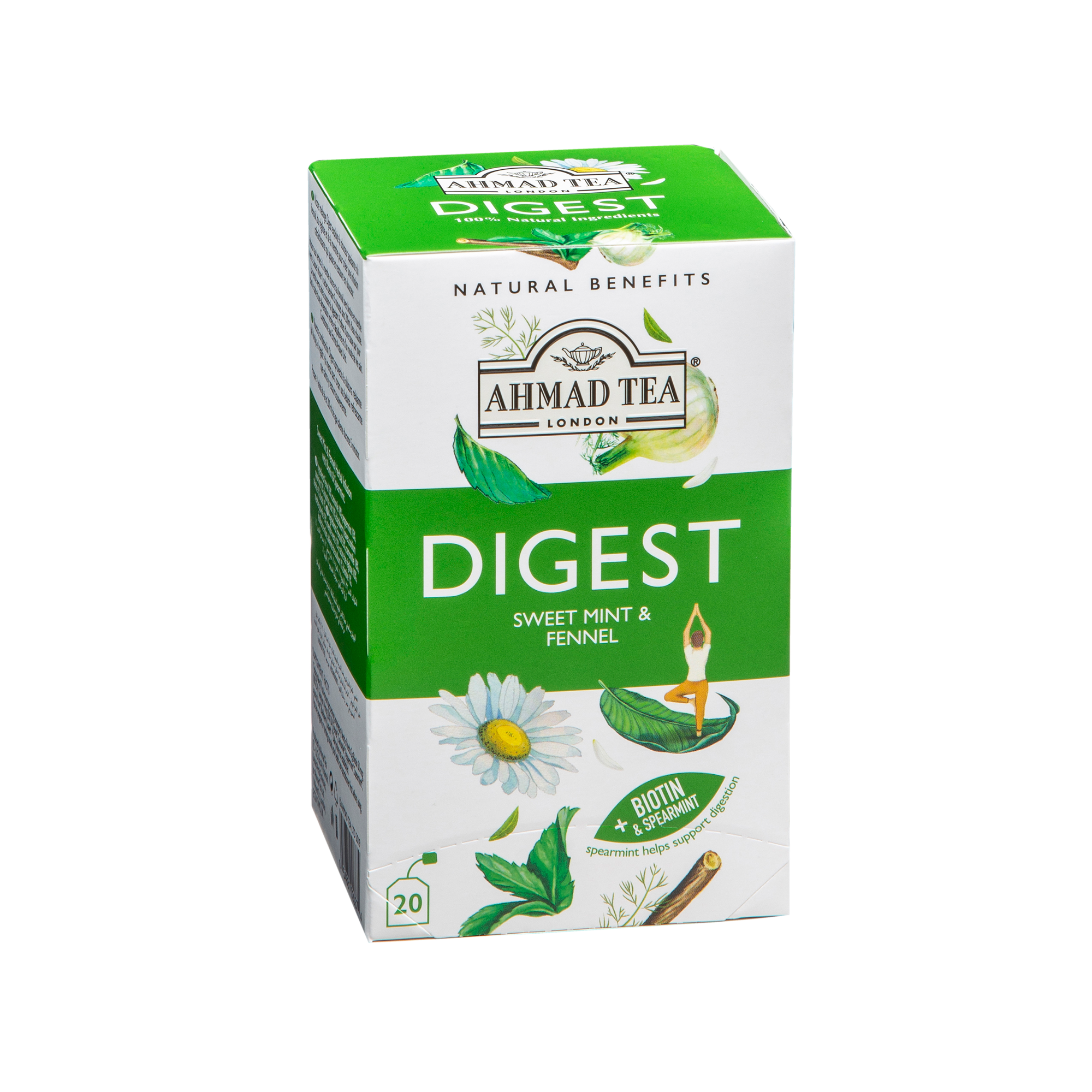 DIGEST SWEET MINT/FENNEL 6X20 TBAG DIGEST SWEET MINT/FENNEL 6X20 TBAG