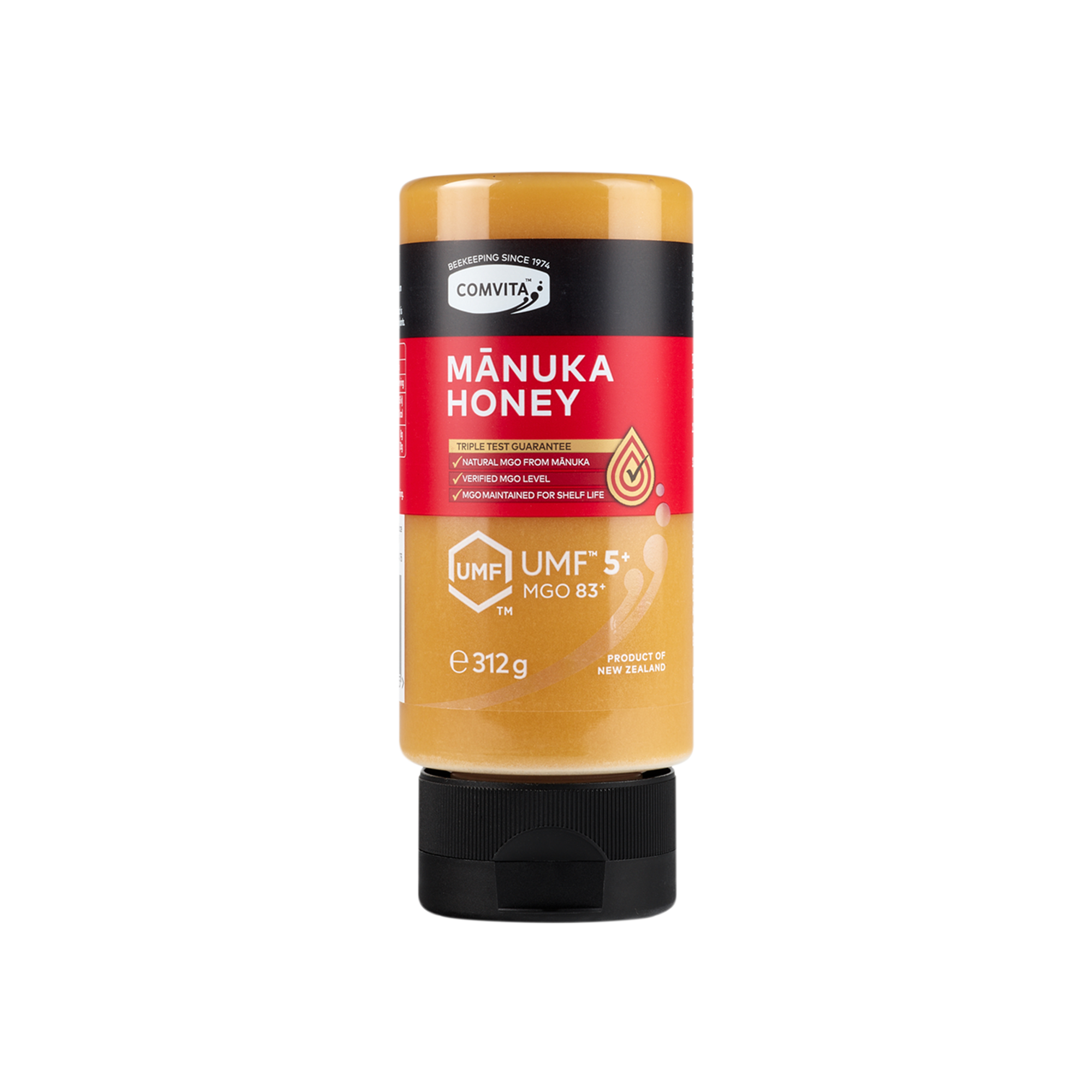 MANUKA HONEY UMF5+SQUEEZY 6X312G