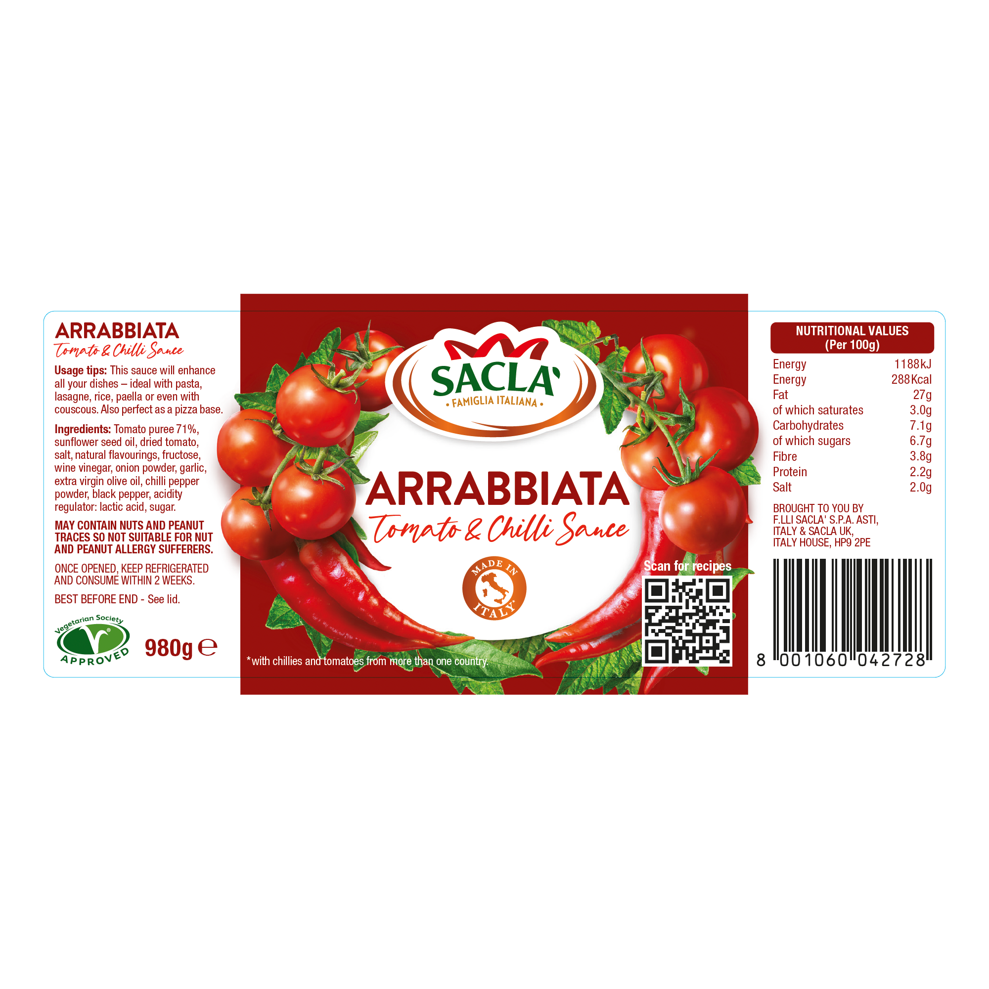 ARRABIATA SAUCE
