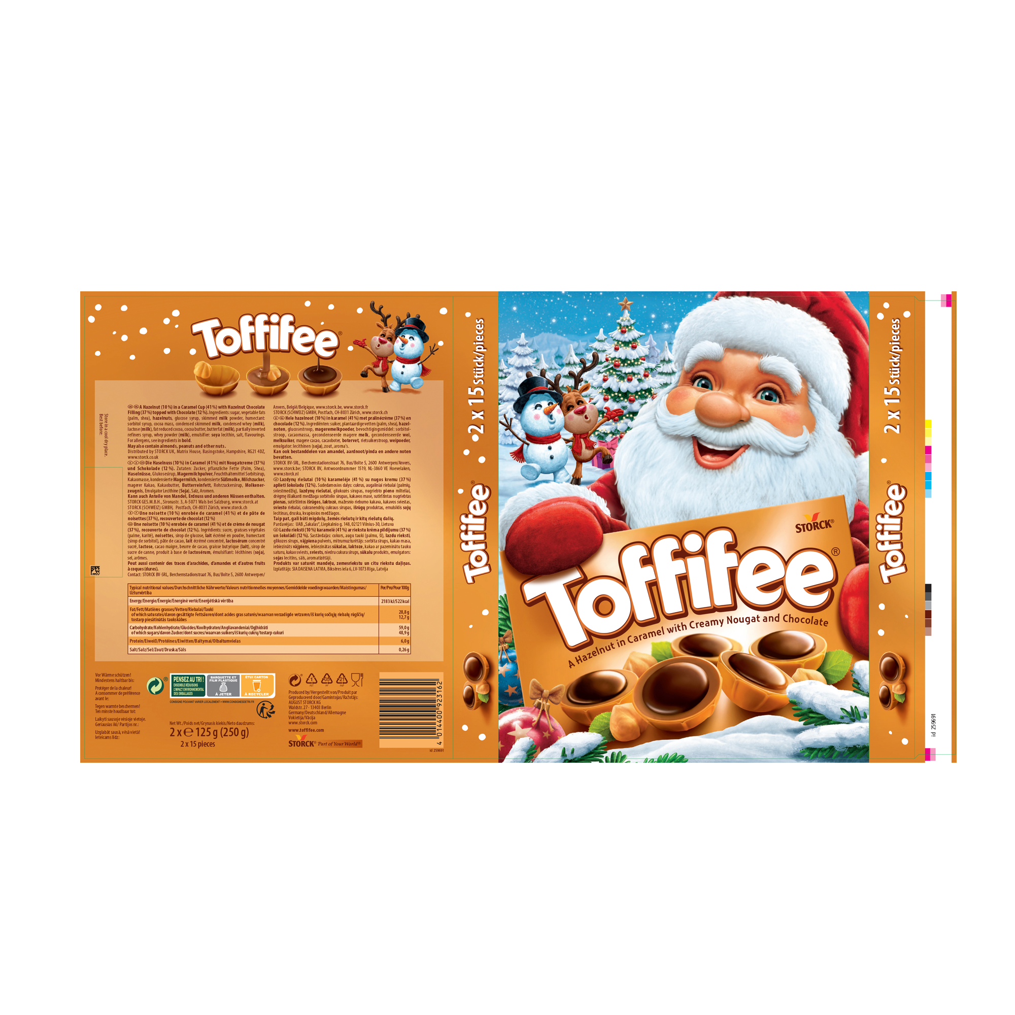 &TOFFIFEE XMAS SLEEVE