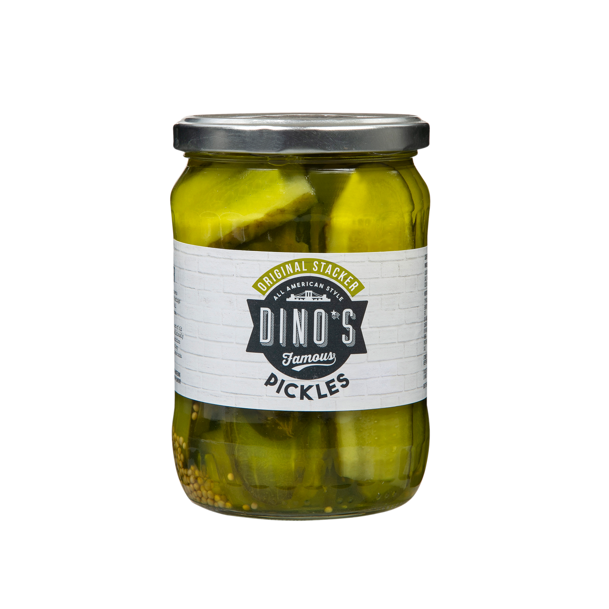 ORIGINAL STACKER PICKLES 6X530G ORIGINAL STACKER PICKLES 6X530G