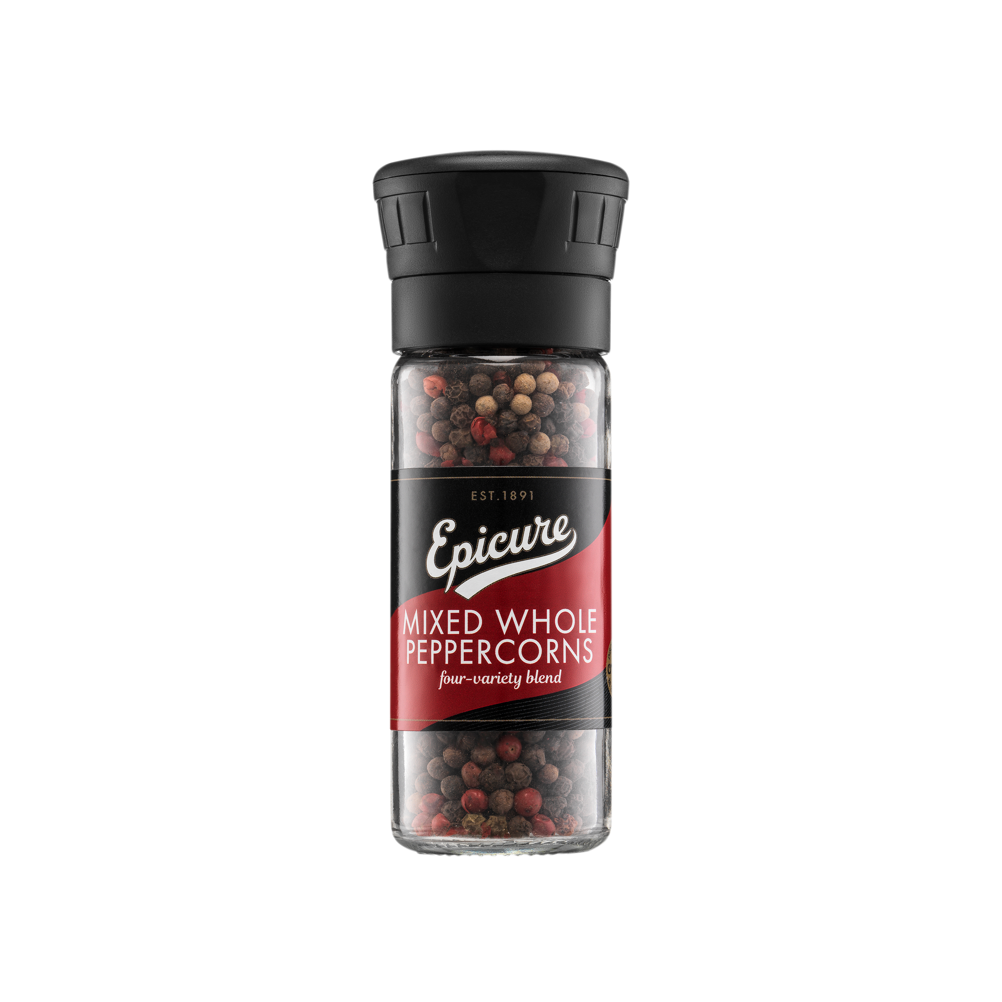 MIXED WHOLE PEPPERCORNS 6X50G MIXED WHOLE PEPPERCORNS 6X50G