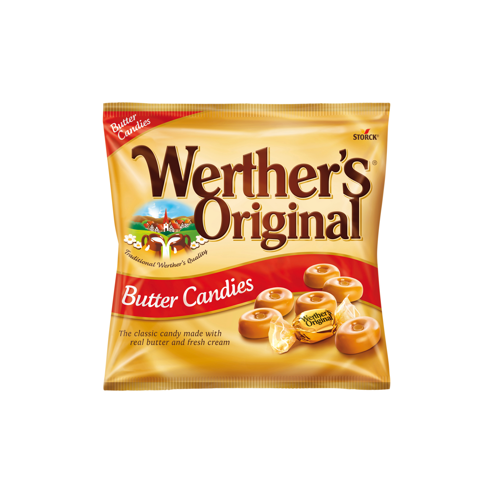 BUTTER CANDIES BAG 15X135G BUTTER CANDIES BAG 15X135G