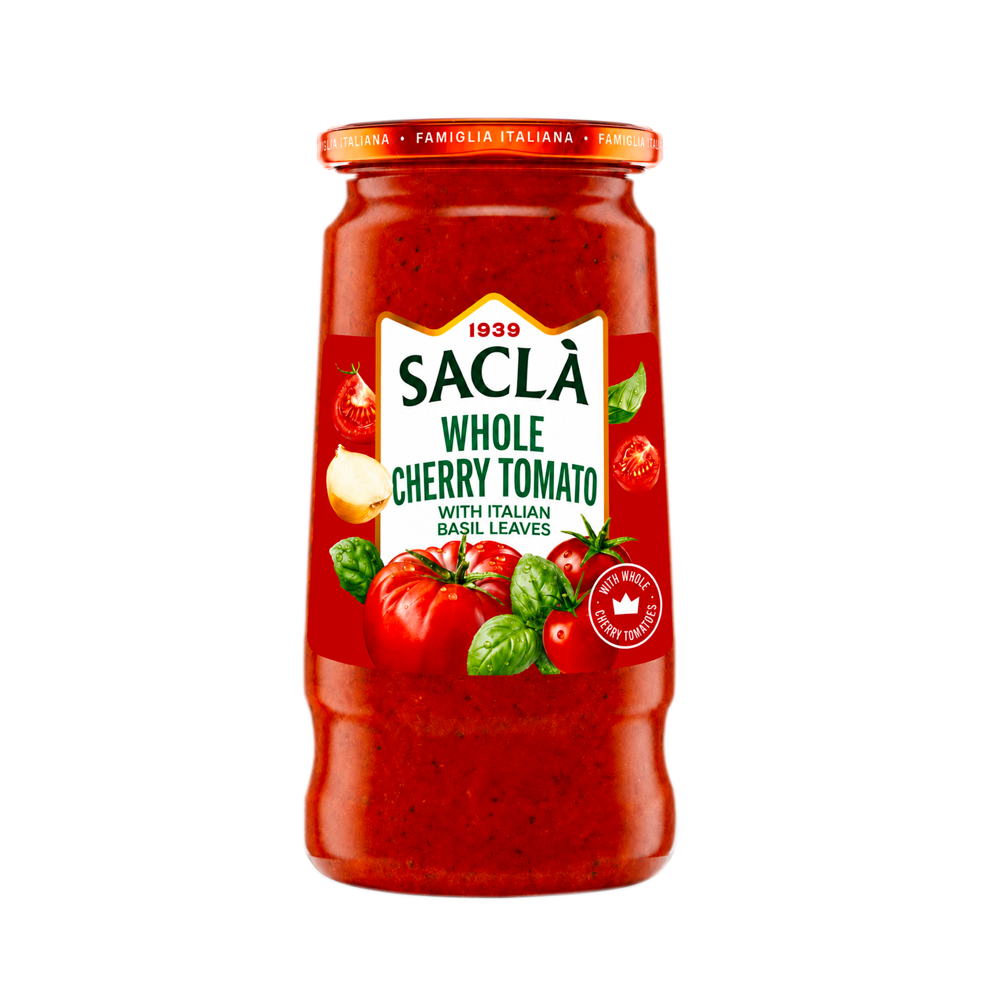 WHOLE CHERRY TOMATO&BASIL SAUCE WHOLE CHERRY TOMATO&BASIL SAUCE