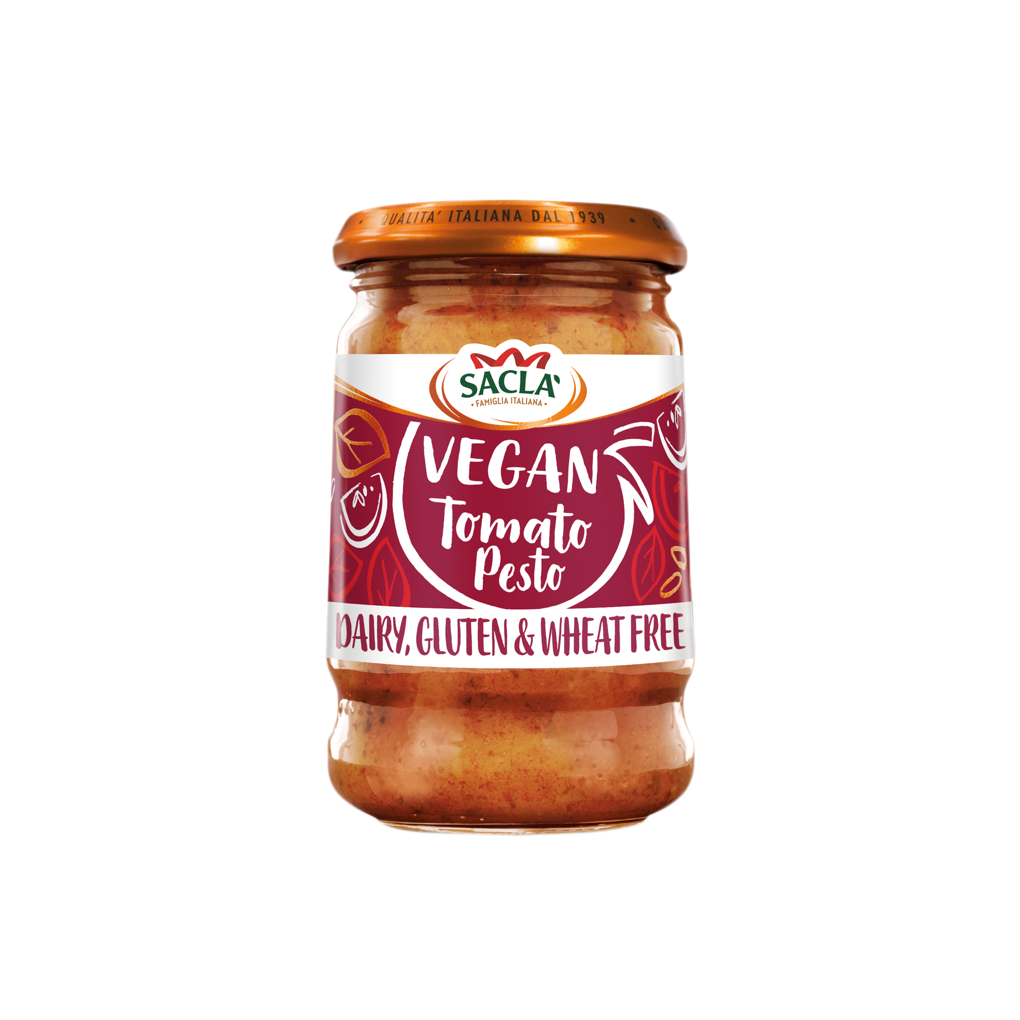 VEGAN TOMATO PESTO 6X190G