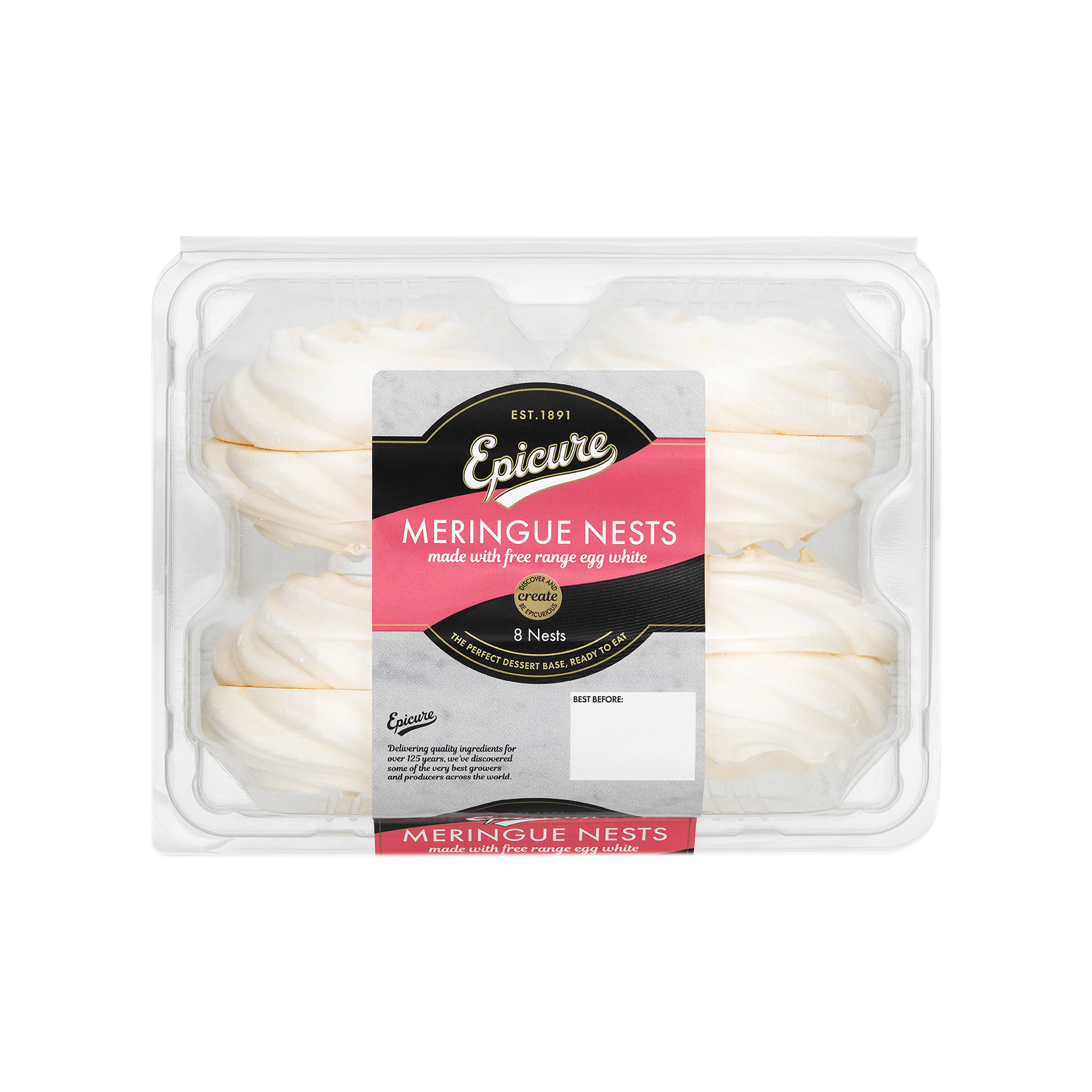 MERINGUE NESTS 8X8NESTS MERINGUE NESTS 8X8NESTS