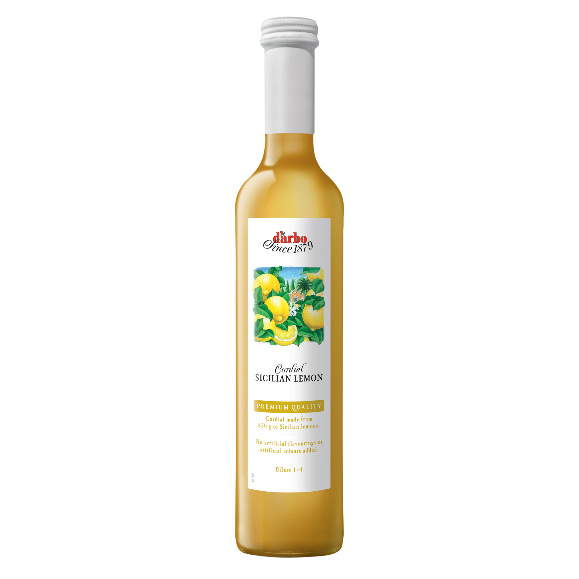 SICILIAN LEMON CORDIAL 6X500ML
