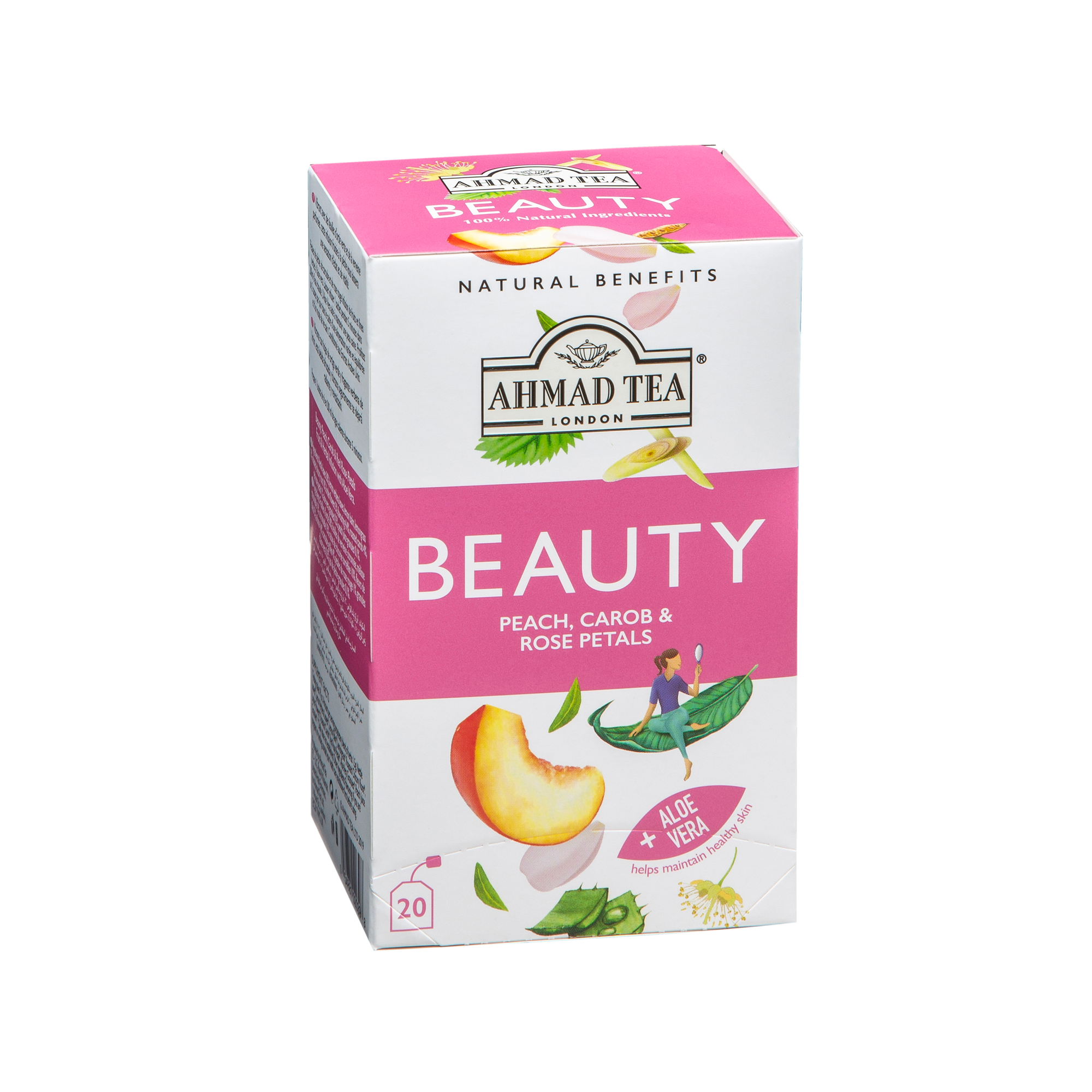 BEAUTY BENEFITS TEABAGS 6X20 TBAGS