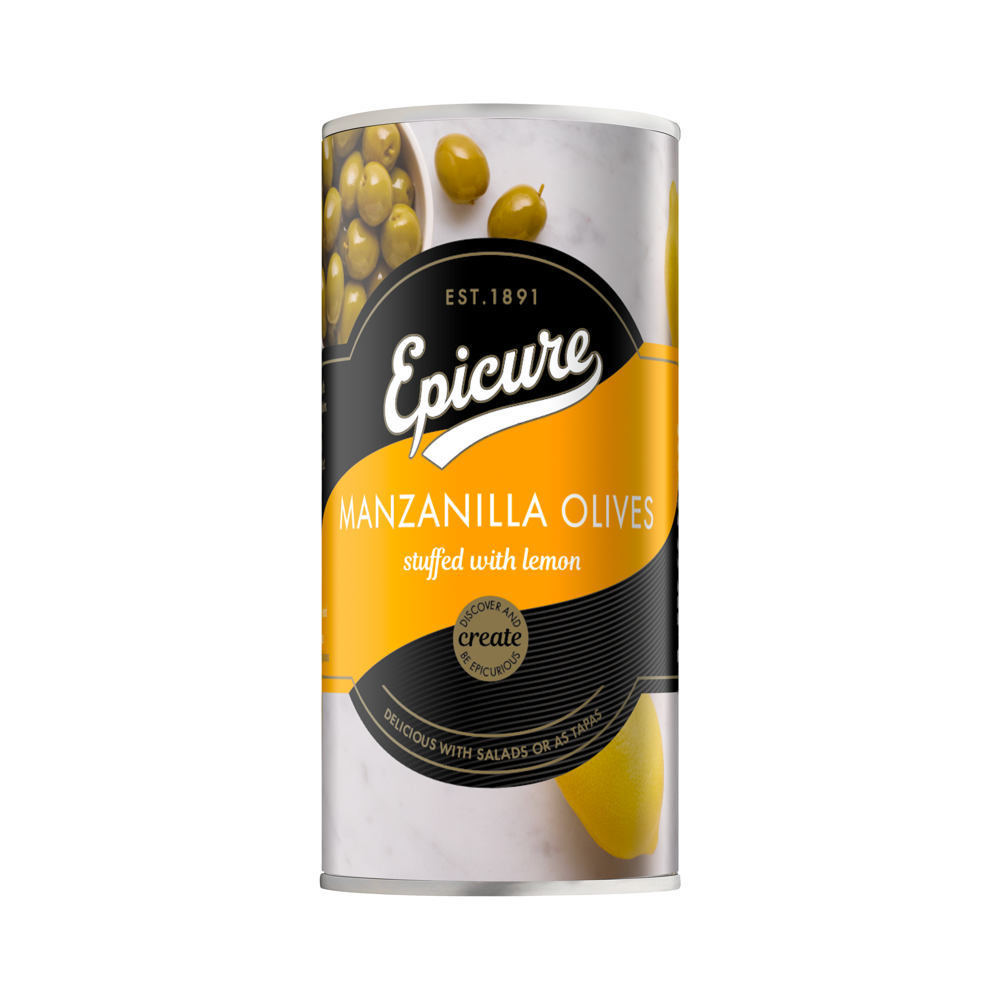 MANZANILLA OLIVES WITH LEMON