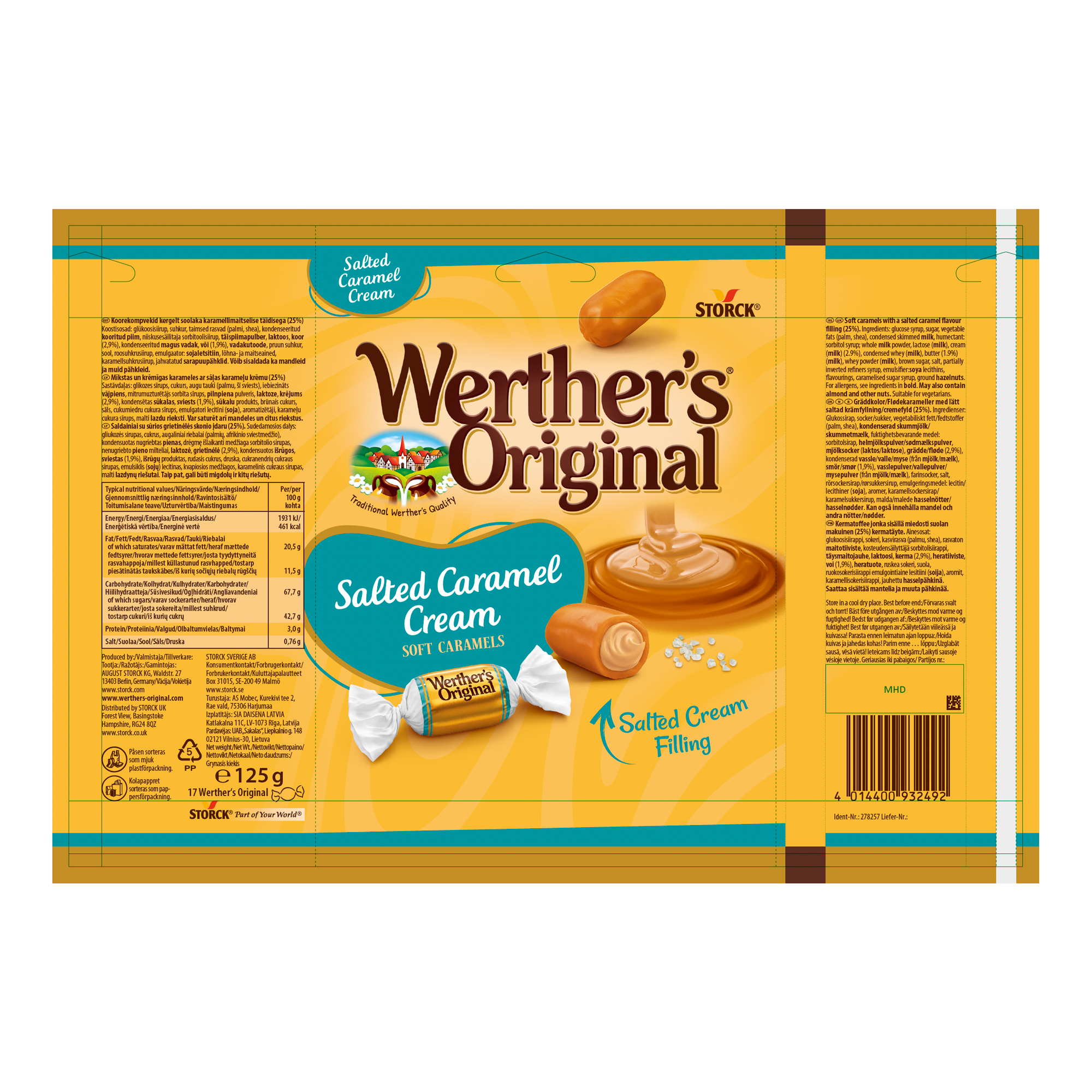 SALTED CARAMEL CREAM SOFT CARAMEL