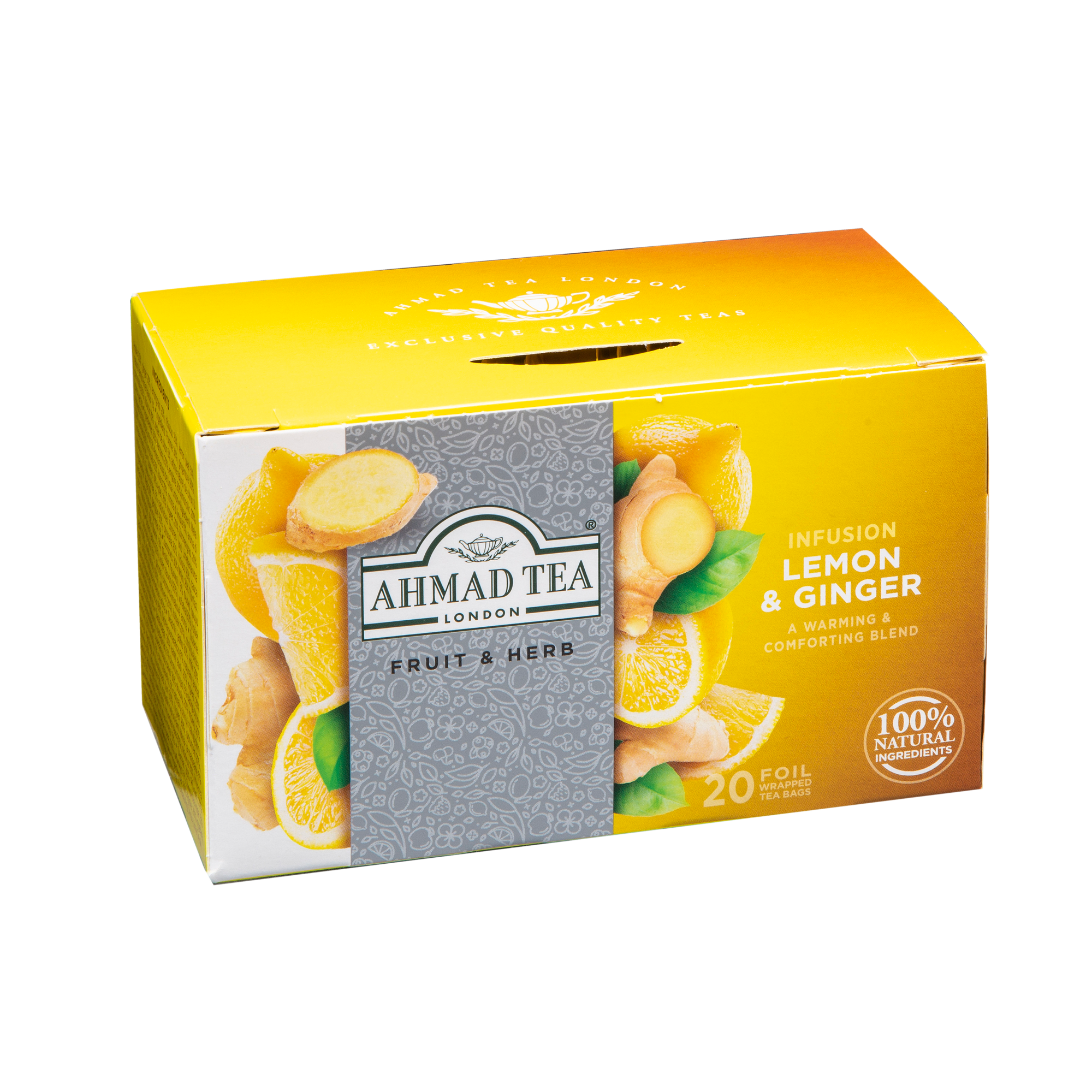 LEMON & GINGER INFUSION TEABAGS LEMON & GINGER INFUSION TEABAGS