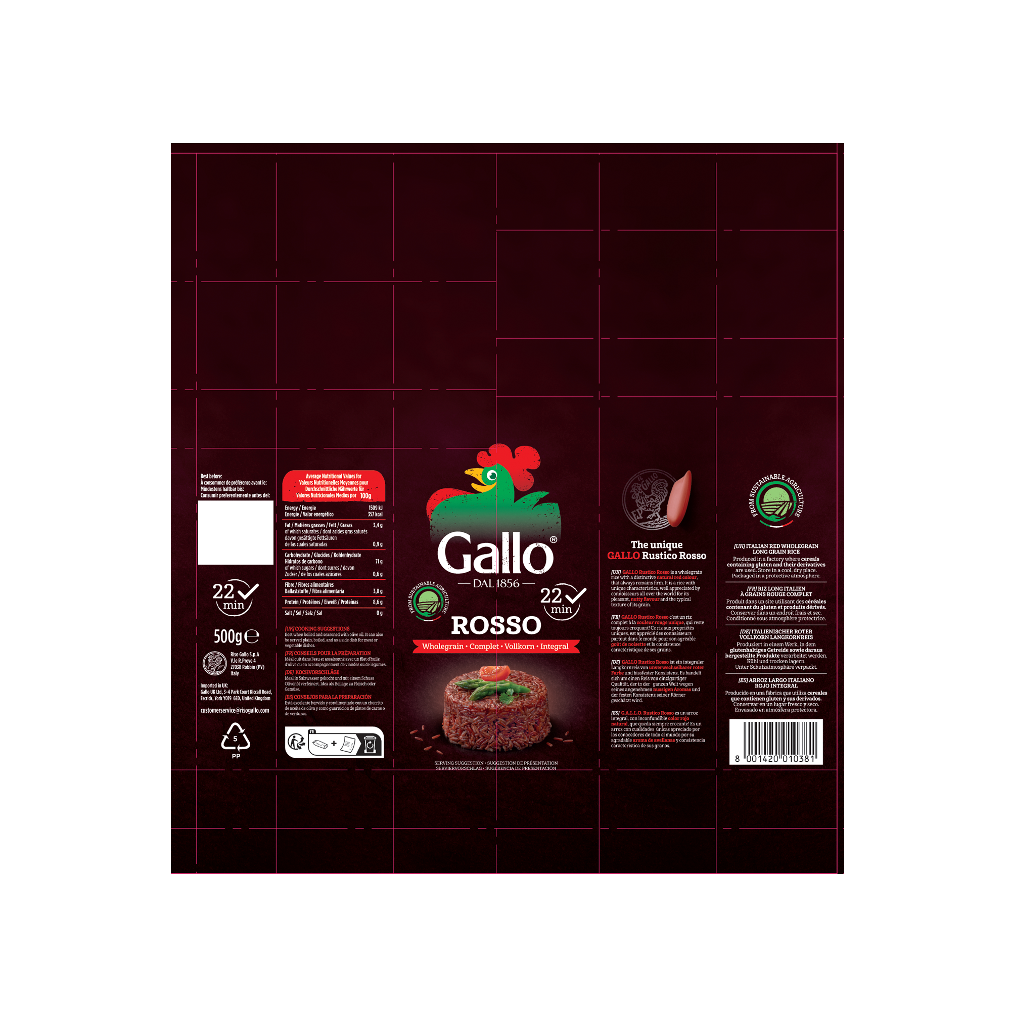 ROSSO-RED WHOLEGRAIN RICE