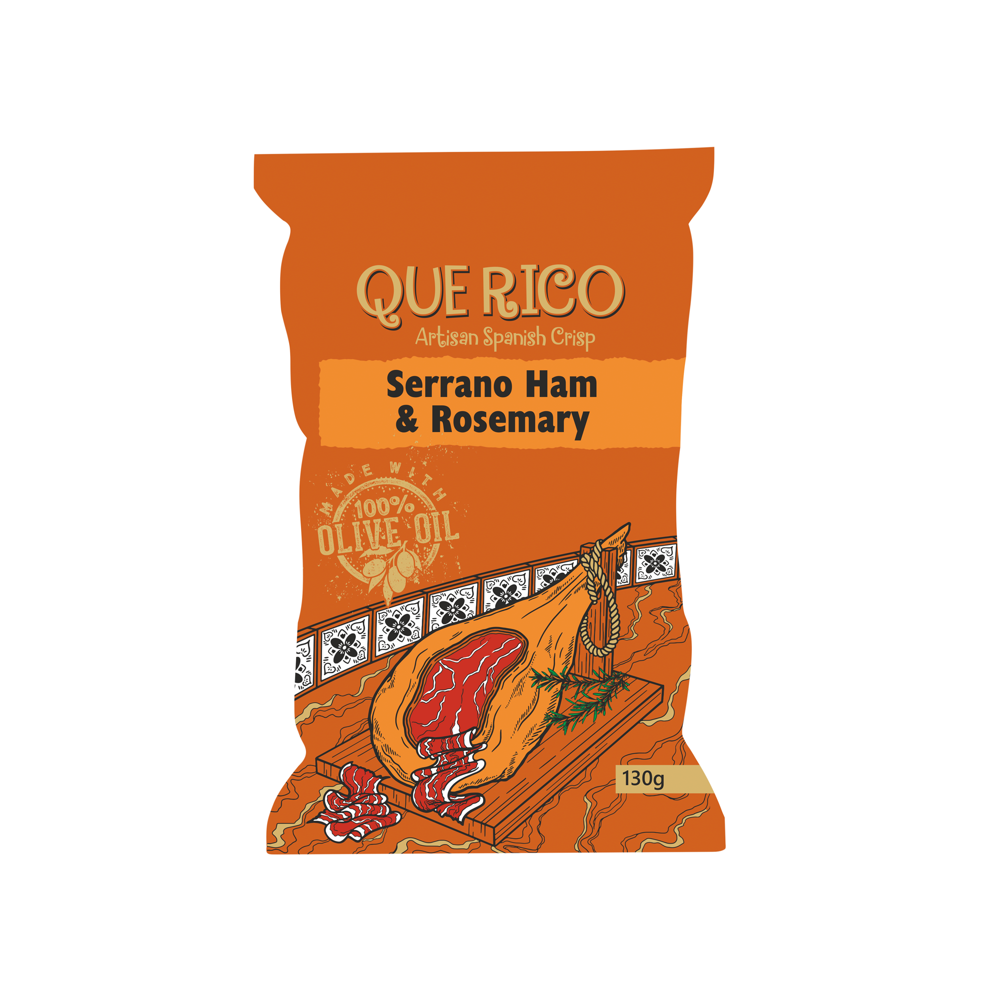 SERRANO HAM & ROSEMARY CRISPS