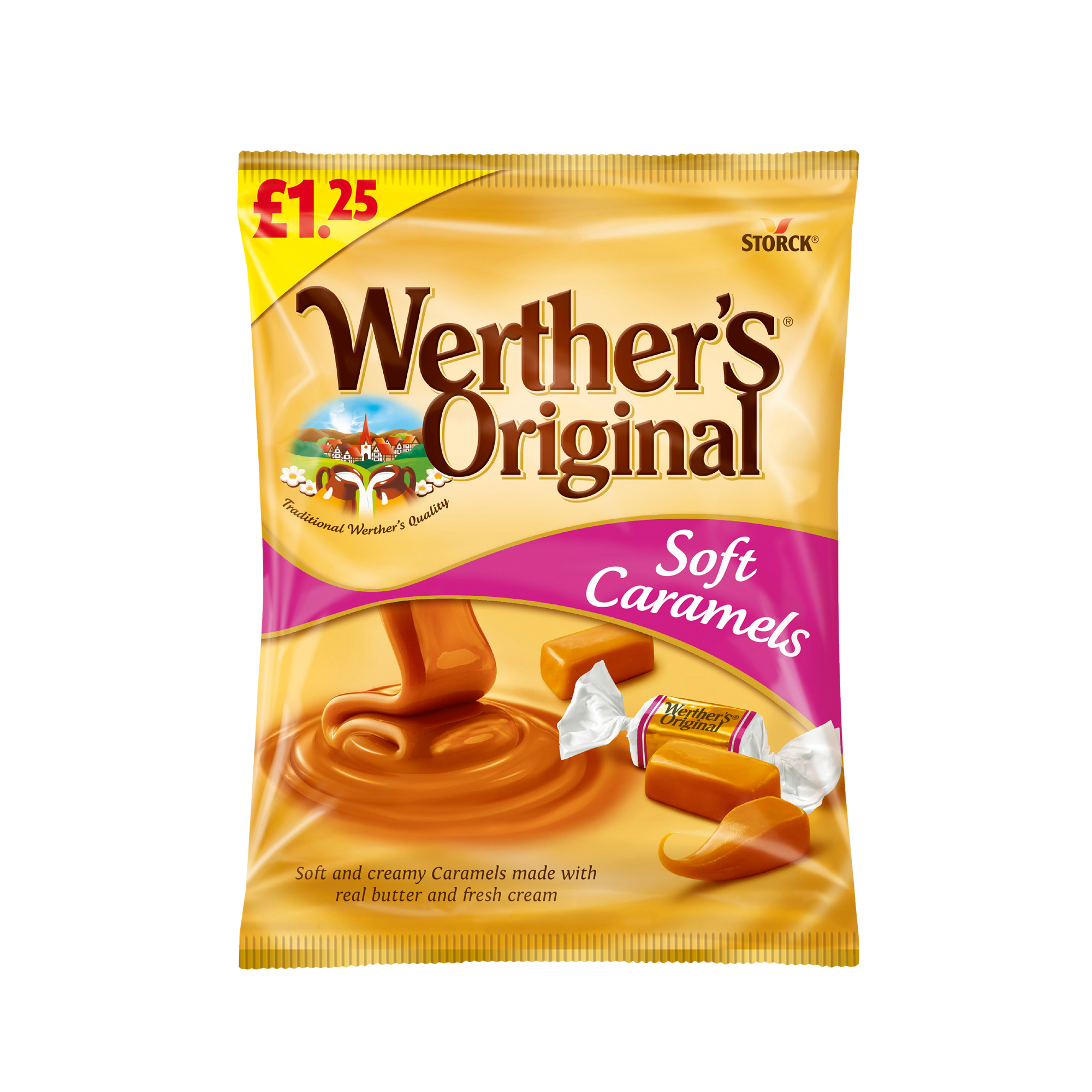 SOFT CARAMELS PMP œ1.25 12X110G SOFT CARAMELS PMP œ1.25 12X110G