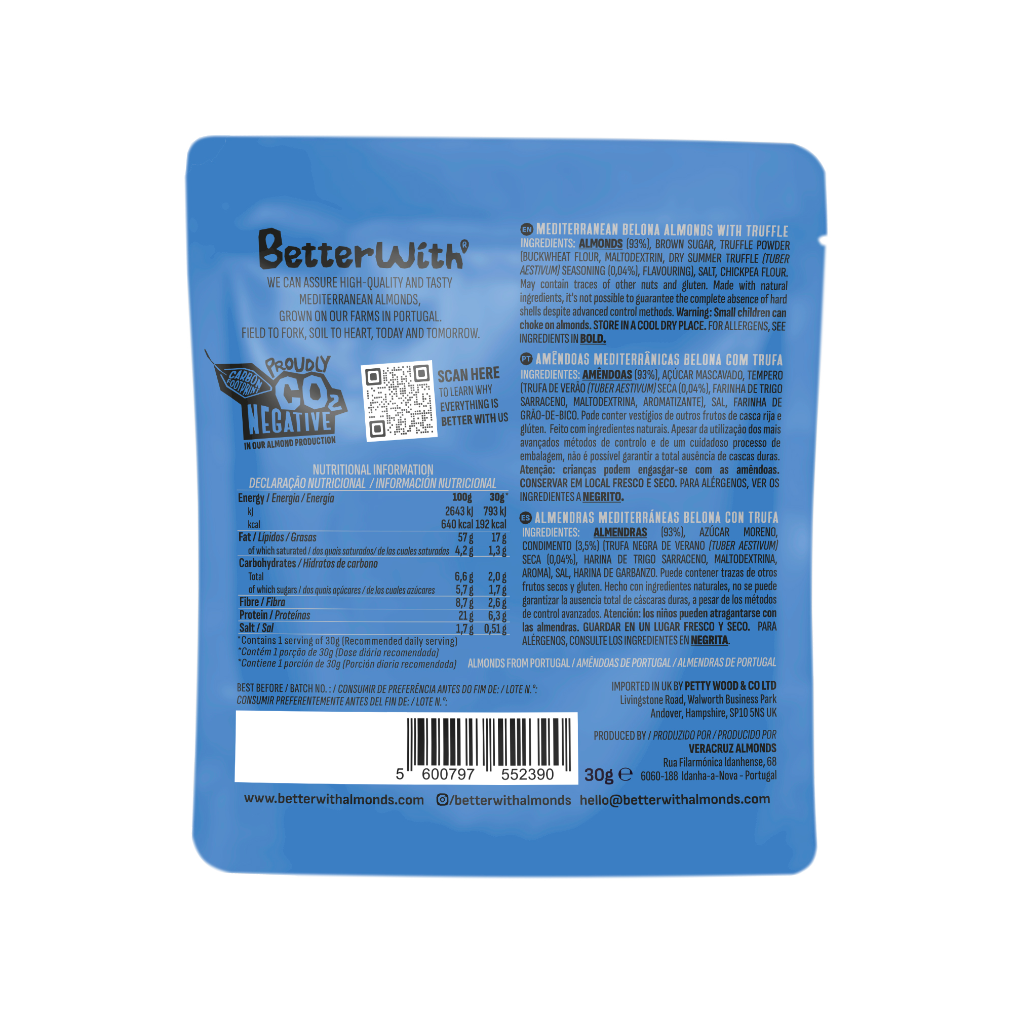 BLACK TRUFFLE ALMONDS