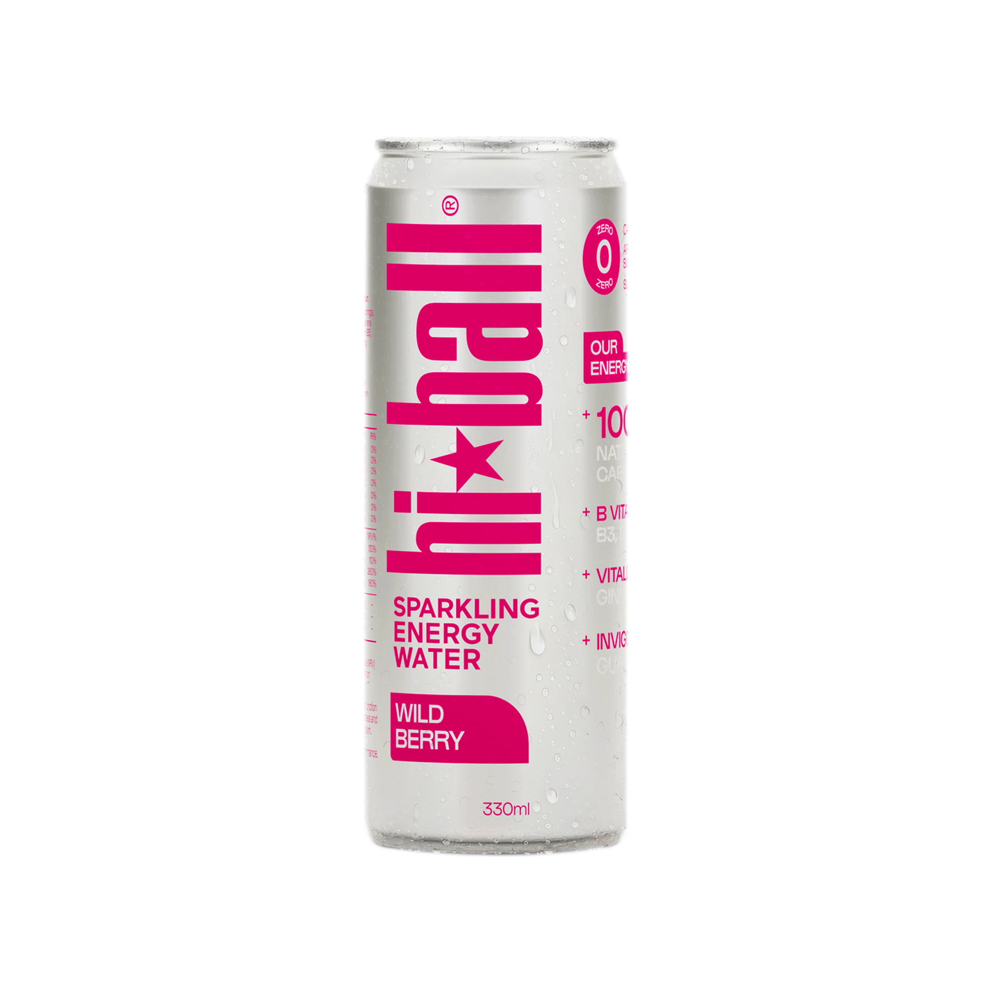 WILD BERRY SPARKLING ENERGY WATER