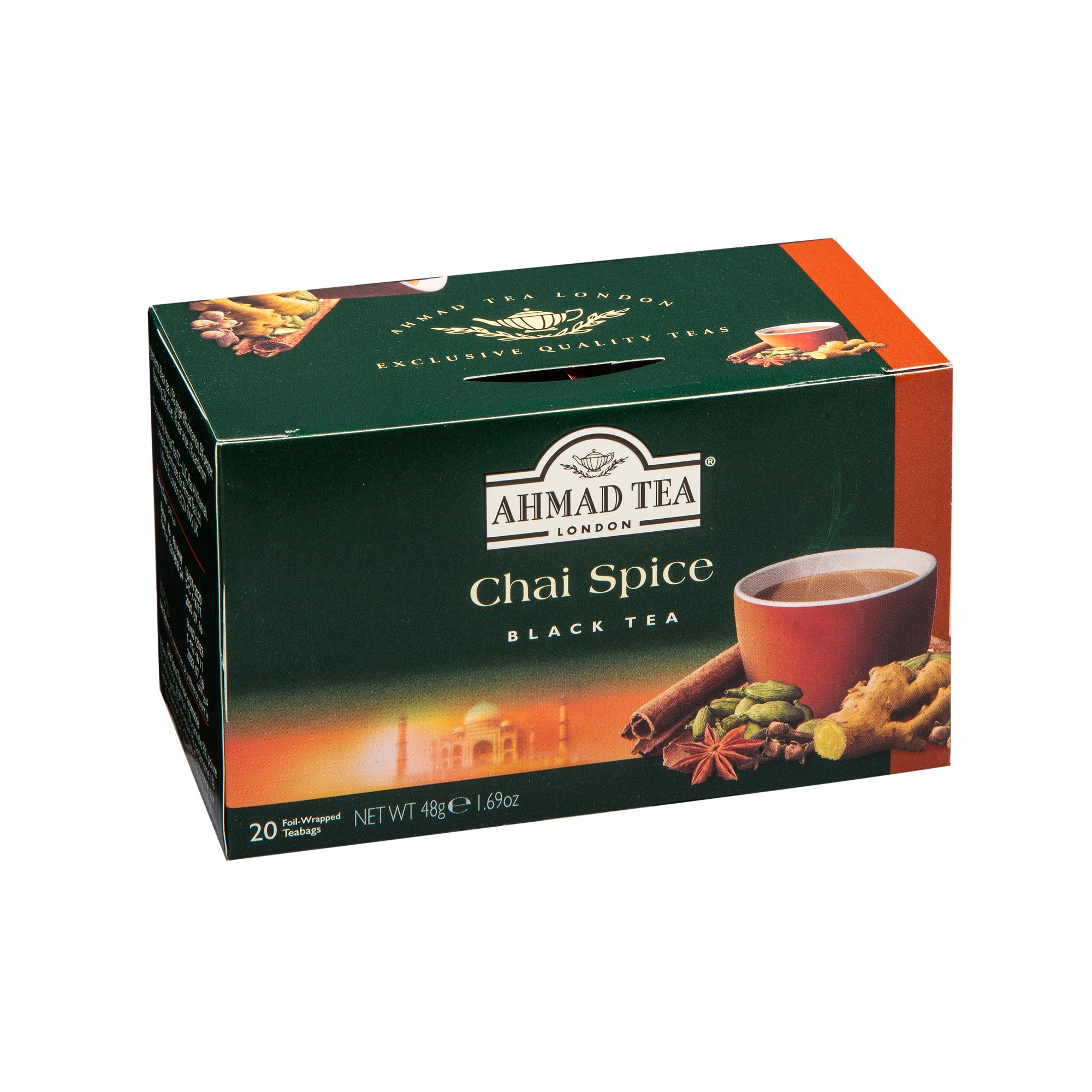 CHAI SPICE BLACK TEABAGS 6X20