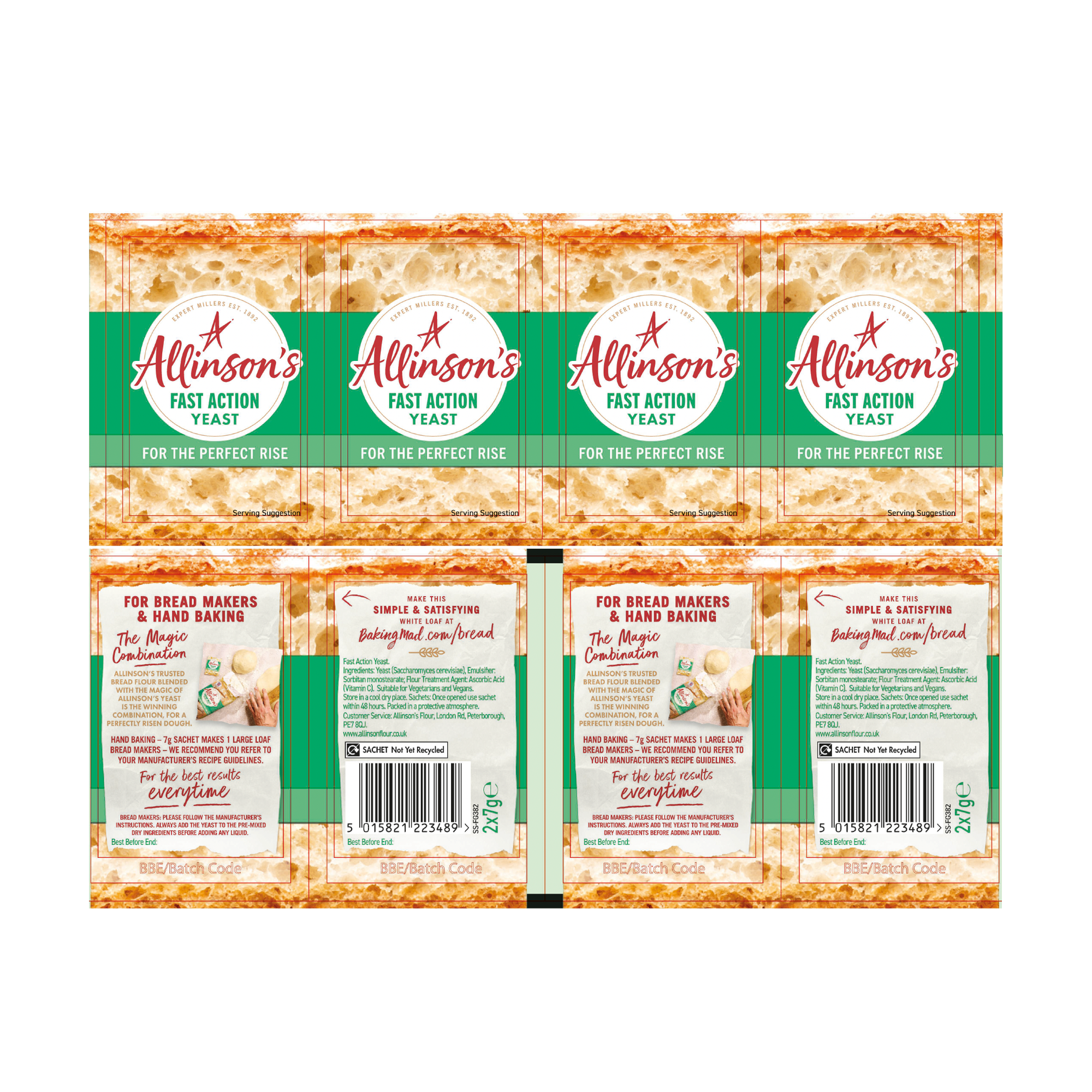 EASYBAKE YEAST SACHETS
