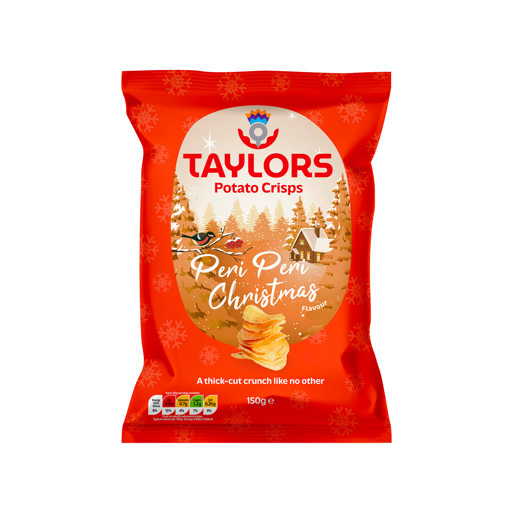 PERI PERI CRISPS 8X150G