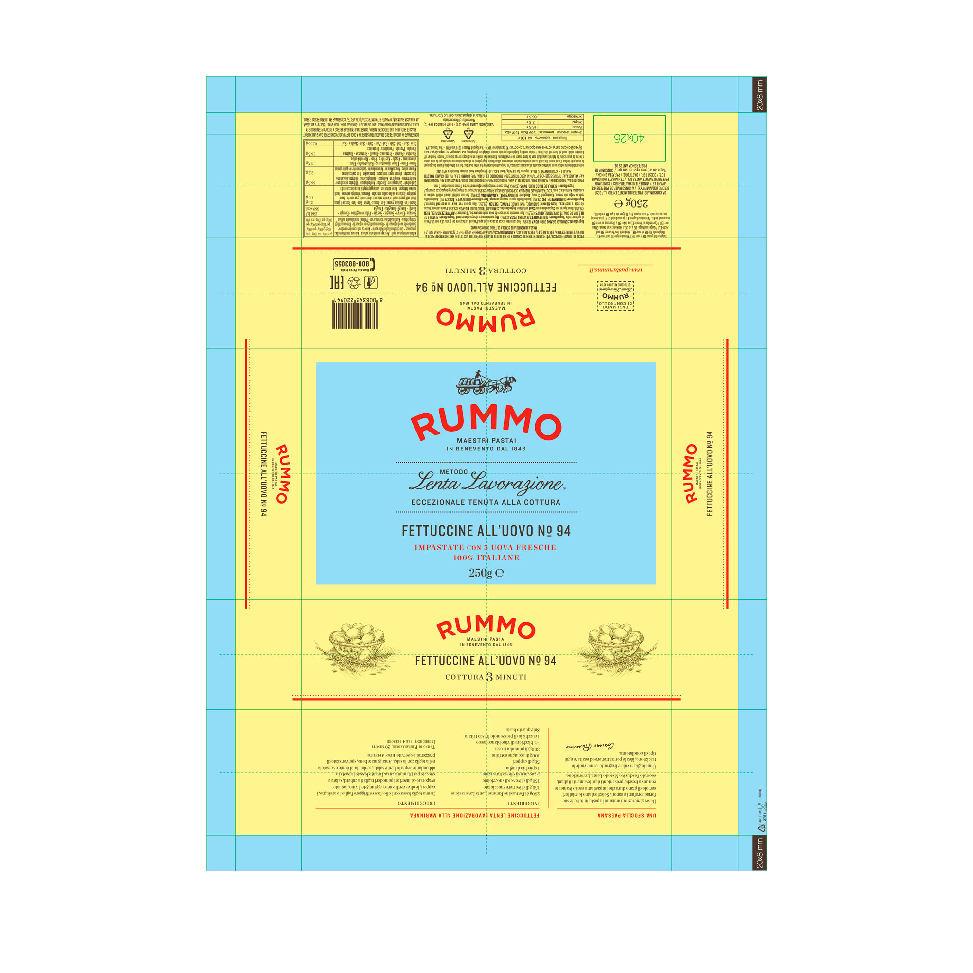 FETTUCCINE ALL'UOVO NO.94