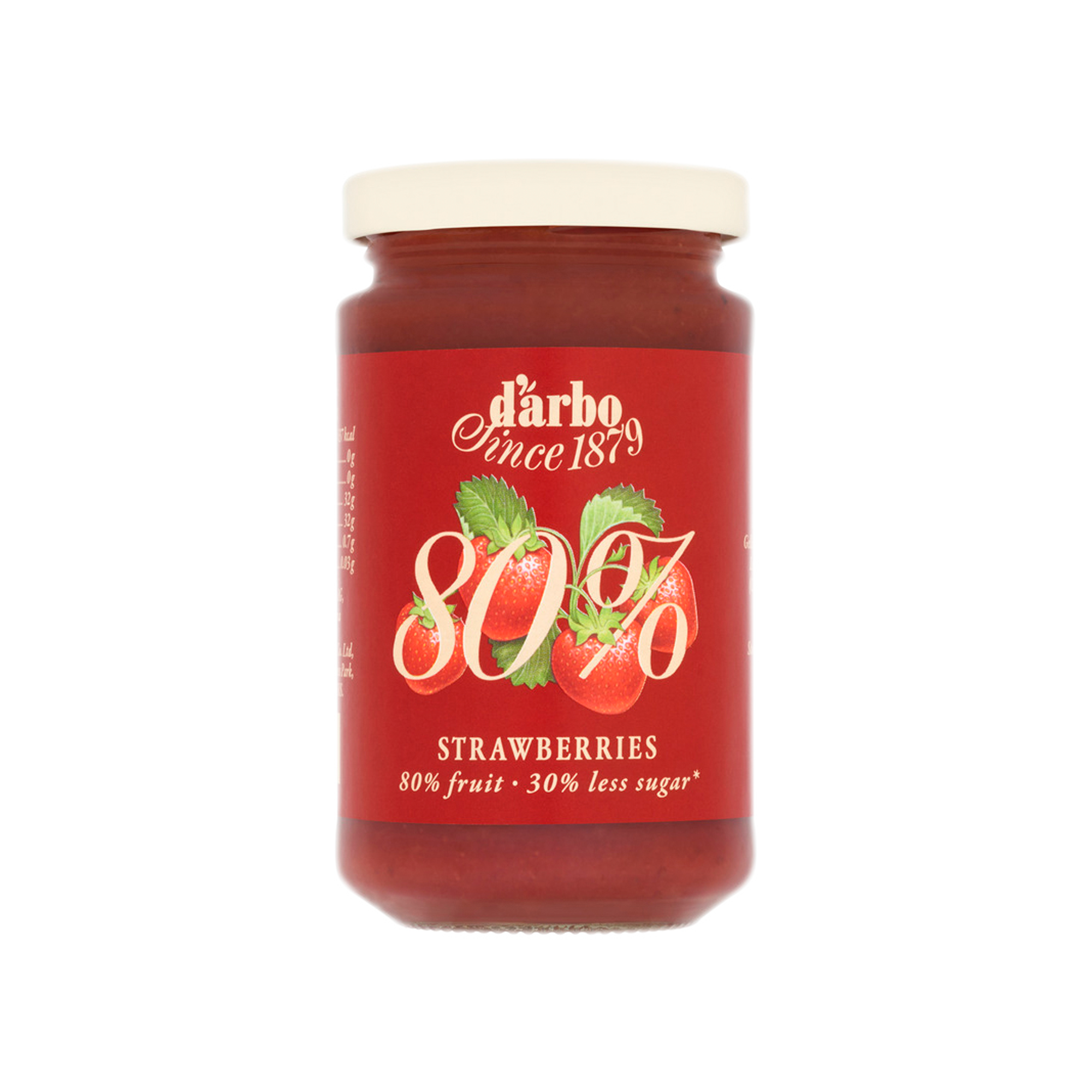 STRAWBERRY PRESERVE 80% 6X250G