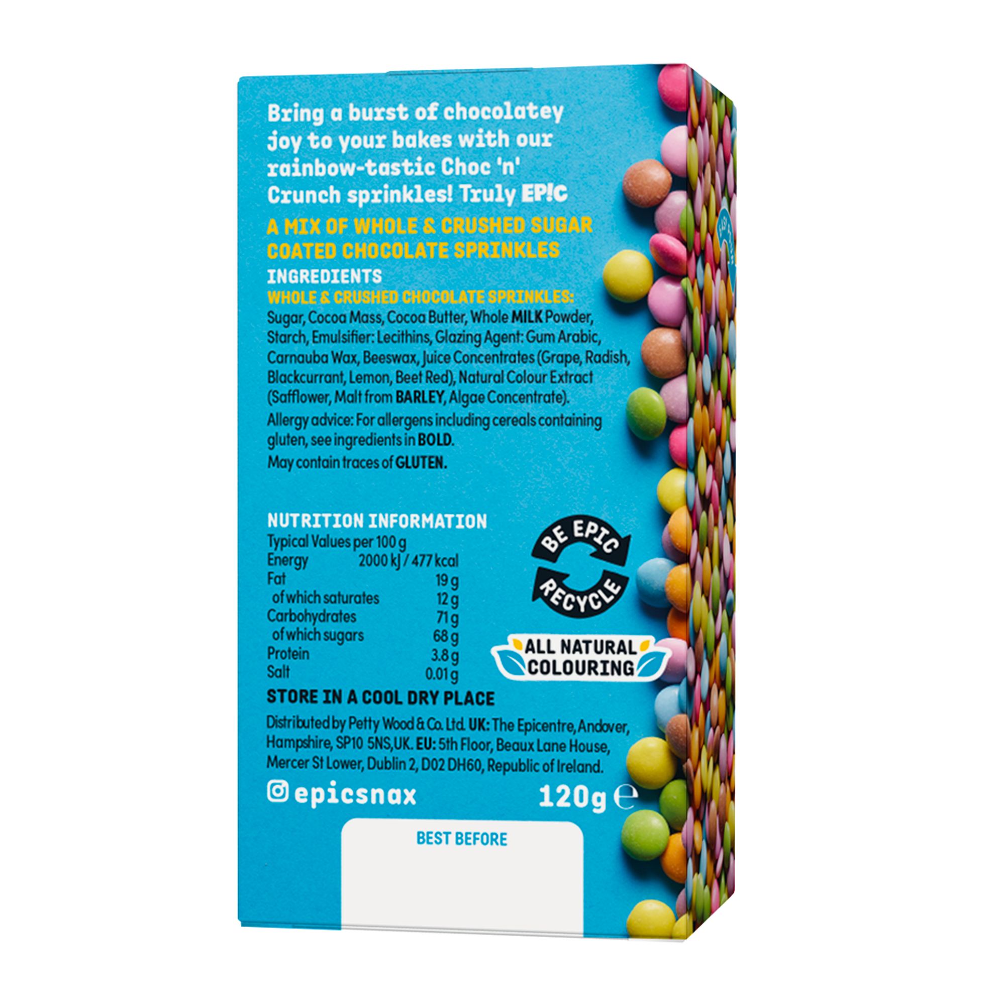 CHOC 'N'CRUNCH SPRINKLES