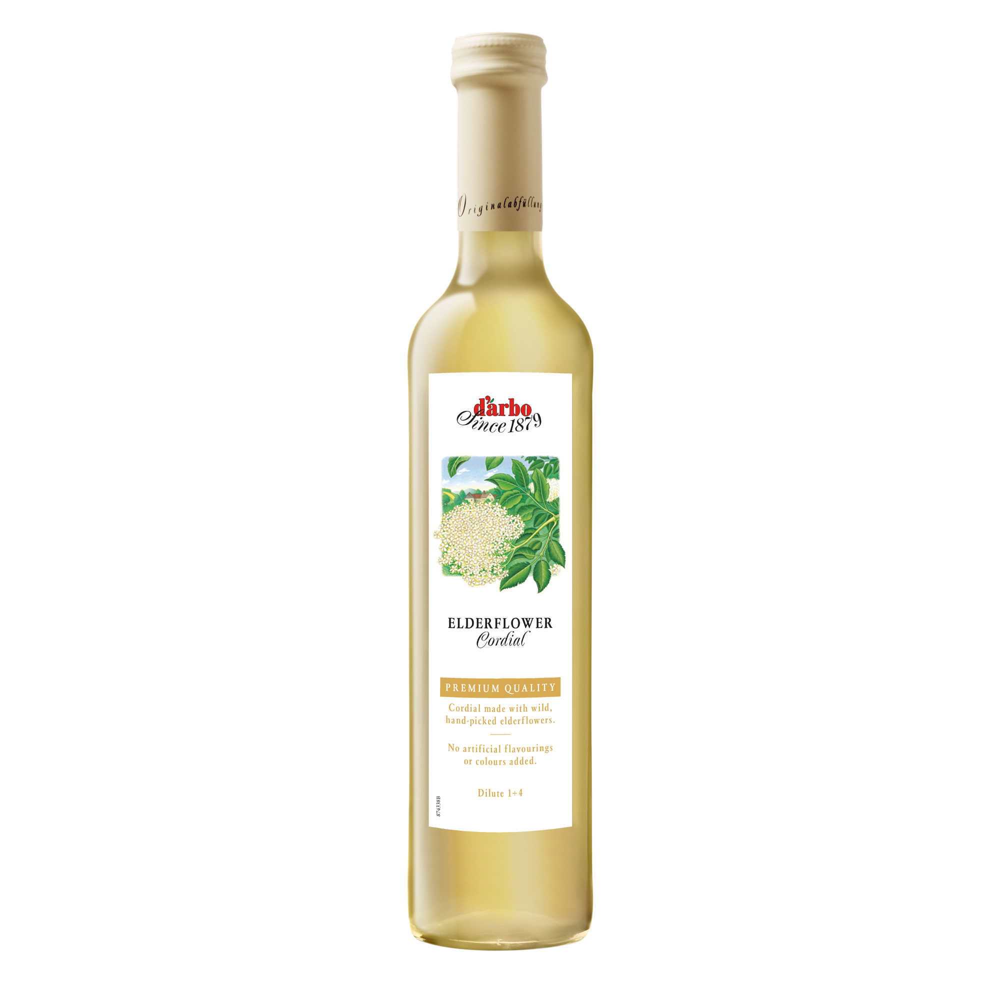 ELDERFLOWER CORDIAL 6X500ML ELDERFLOWER CORDIAL 6X500ML