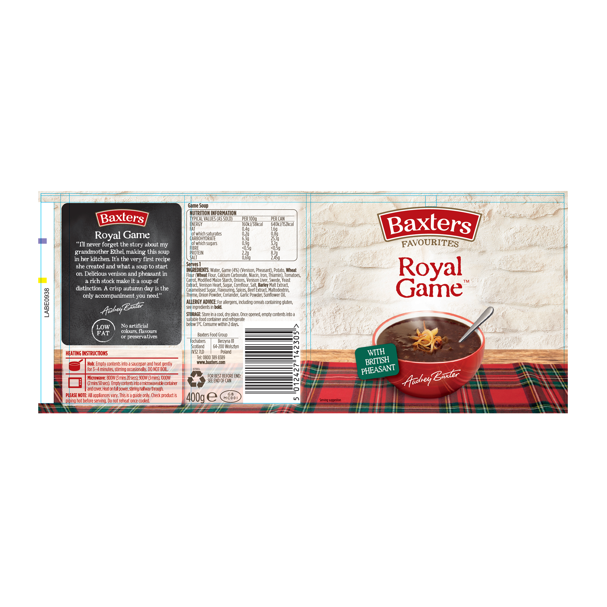 FAV-ROYAL GAME 12X400G FAV-ROYAL GAME 12X400G