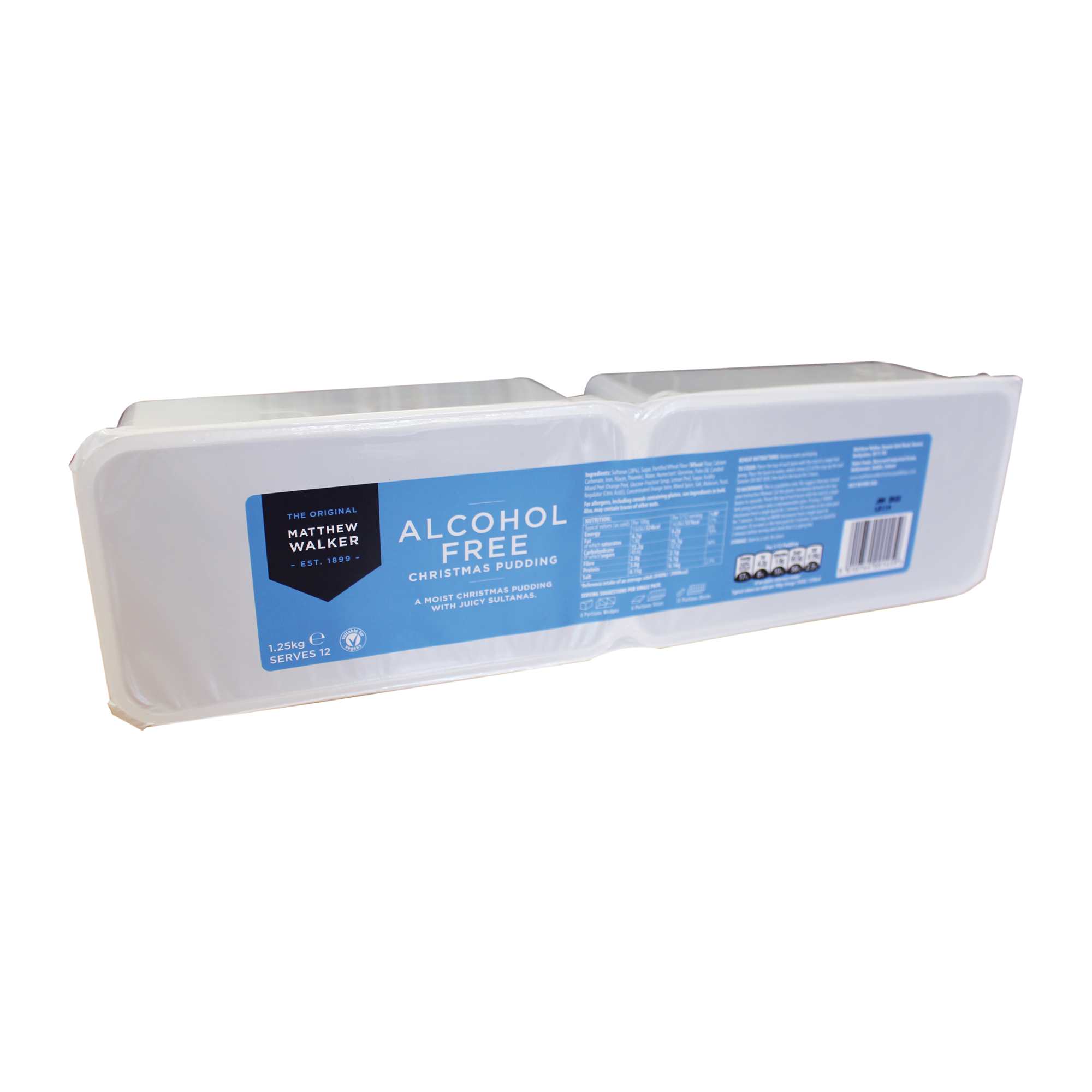 ALCOHOL FREE XMAS PUD 6X1.25KG ALCOHOL FREE XMAS PUD 6X1.25KG