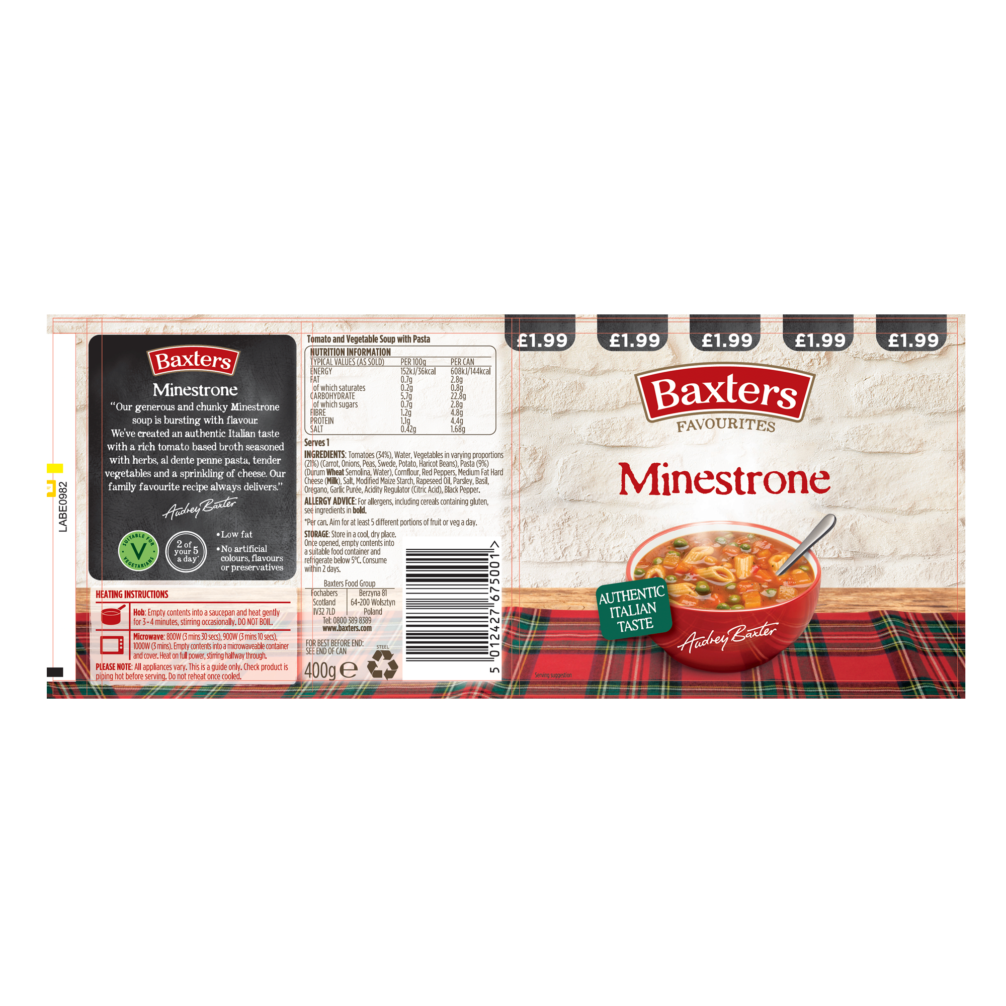 MINESTRONE PMP œ1.99