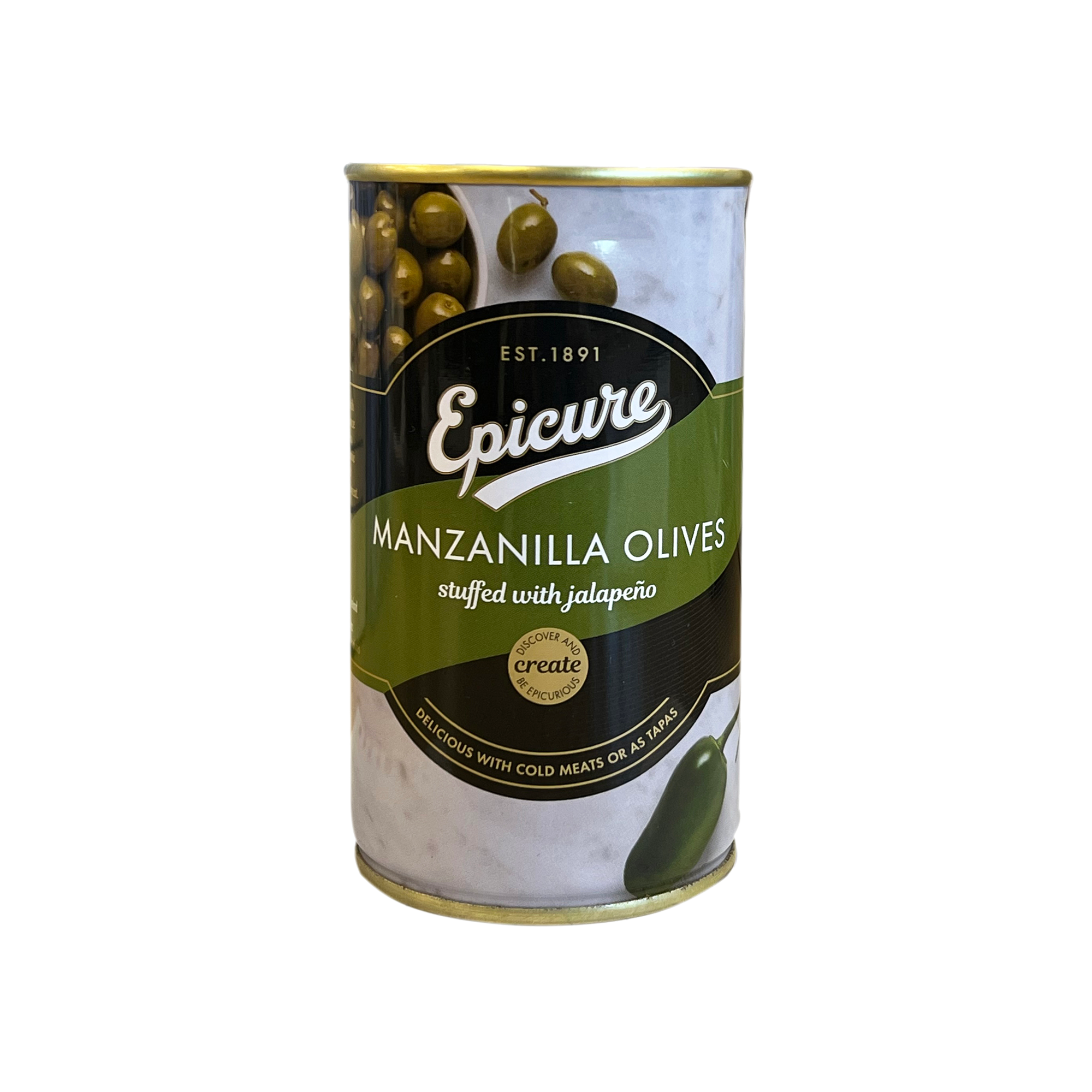 MANZANILLA OLIVES WITH JALAPENO