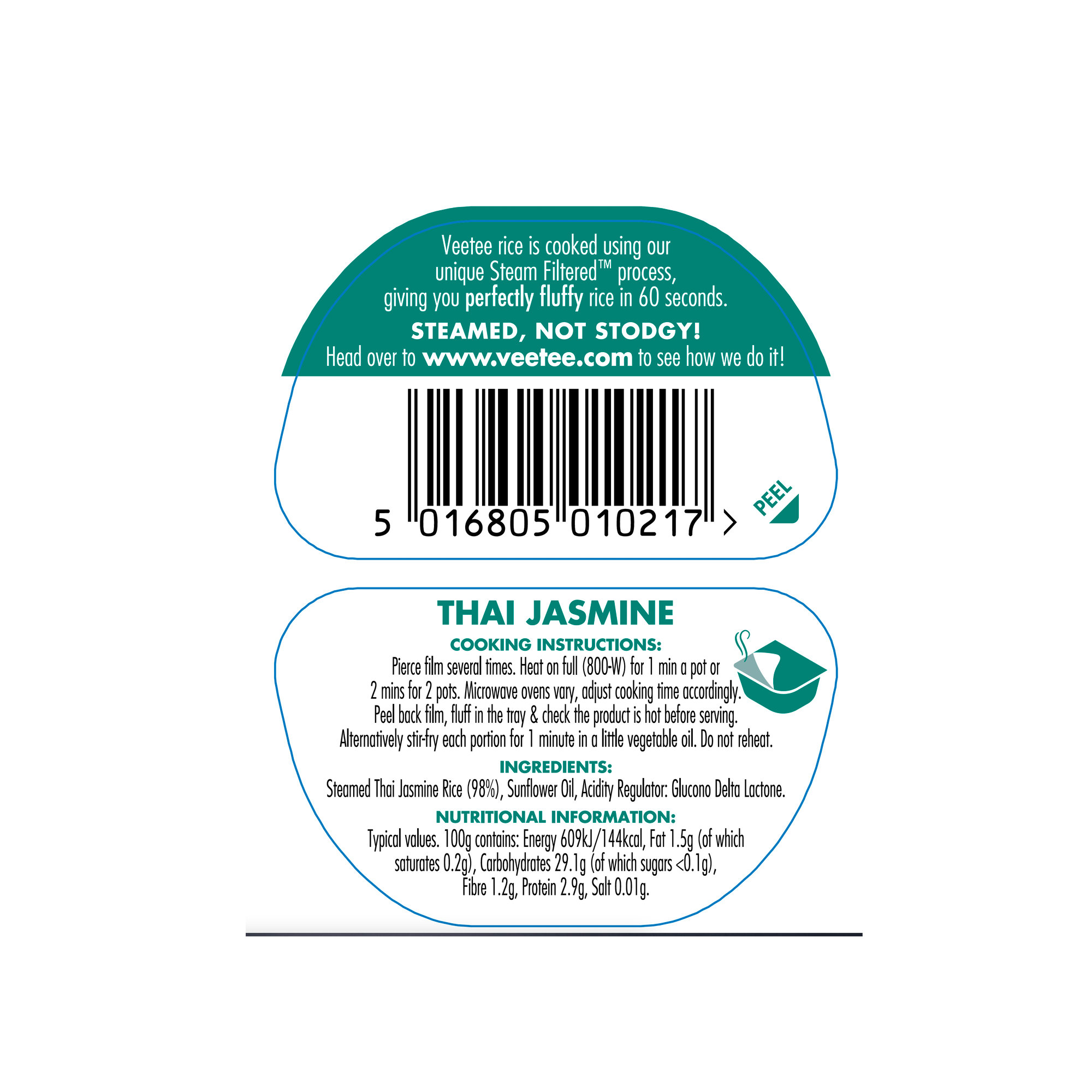 THAI JASMINE RICE TWIN POT 6XTRAY