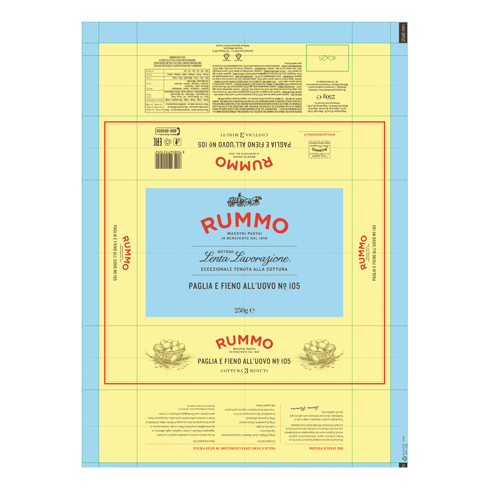 PAGLIA E FIENO 12X250G